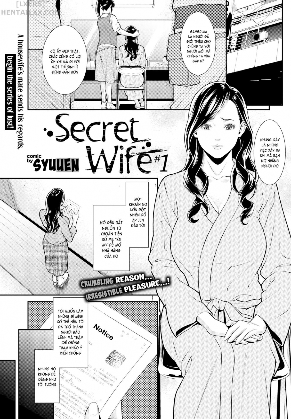 Đọc truyện hentai Bí mật của người vợ - Chap 1 - Secret Wife #1