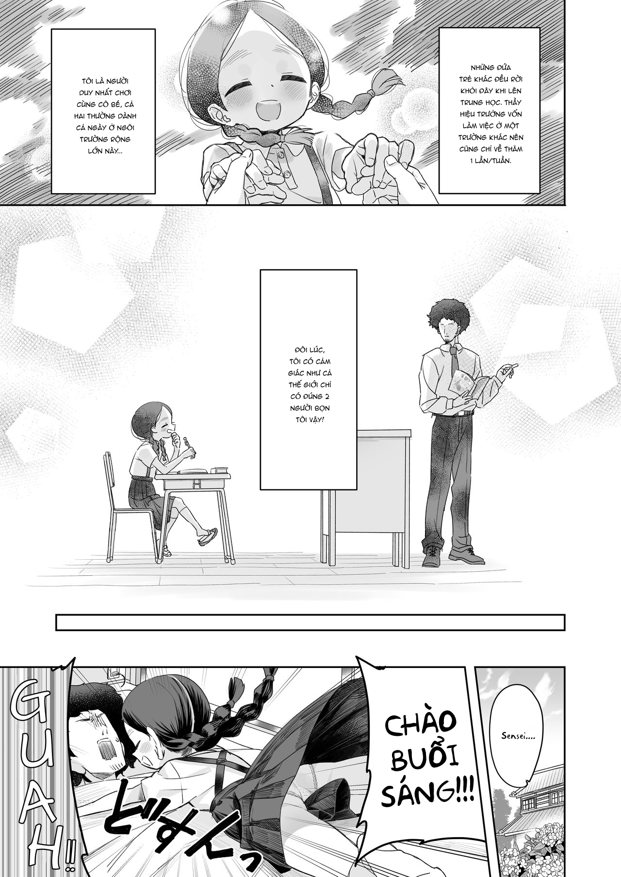 Đọc truyện hentai Kyoushi Hitori, Seito Hitori. ~Inaka no Gakkou de Mainichi Ecchi~ - Chap 1