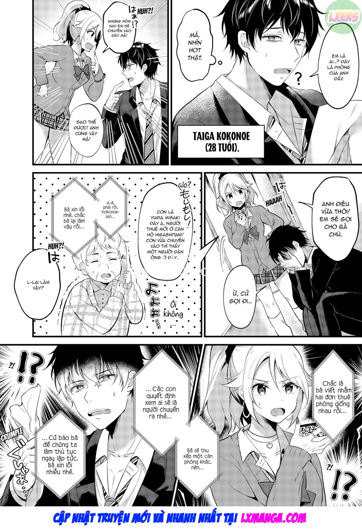 Đọc truyện hentai Một căn phòng của tôi, căn hộ 35.000 Yên đi kèm với một GAL cấp ba - Chap 1