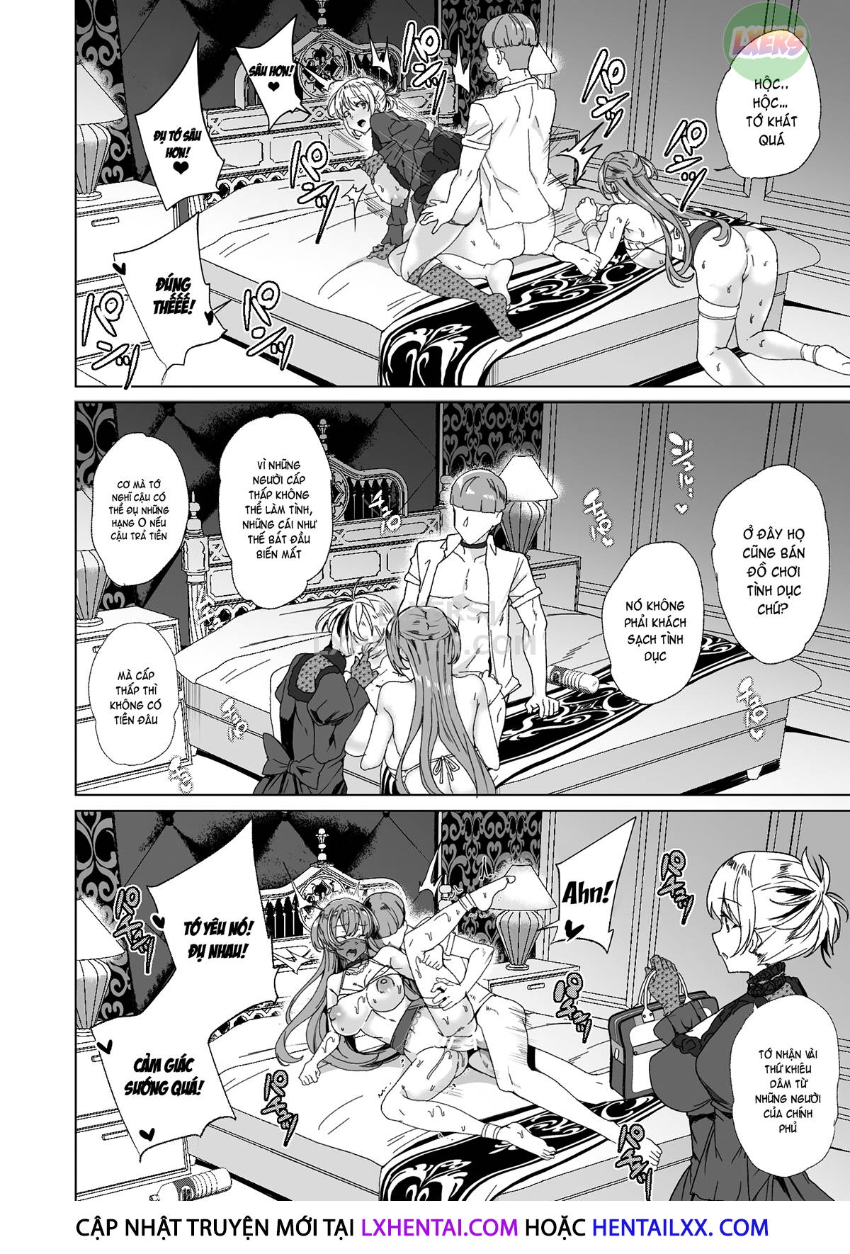 Đọc truyện hentai Compulsory High Quality Sperm Implantation!? ~Once You Start Ovulating You Get Fucked~ - Chap 3 - [END]