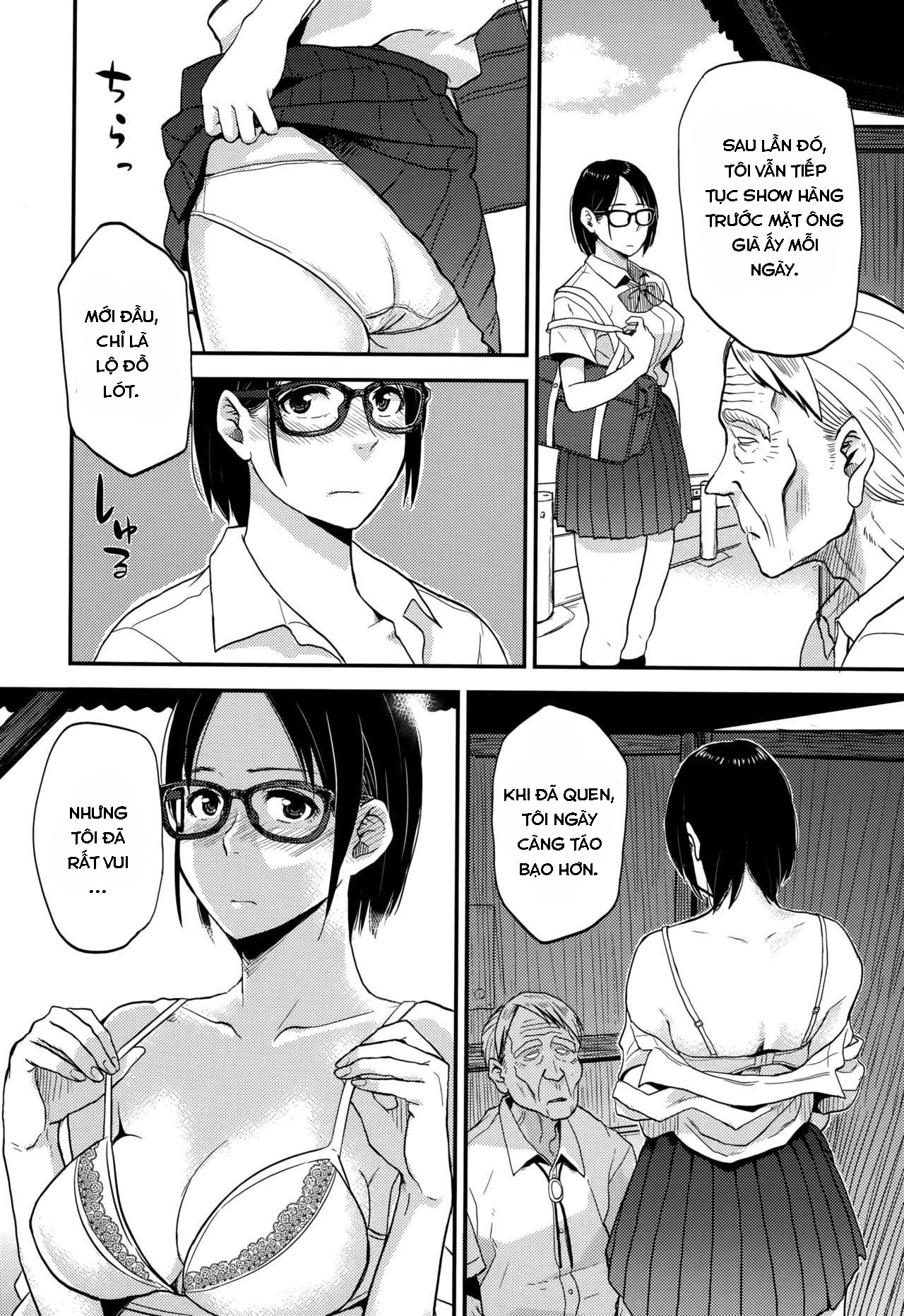 Đọc truyện hentai Sayako at the Bus Stop - Oneshot