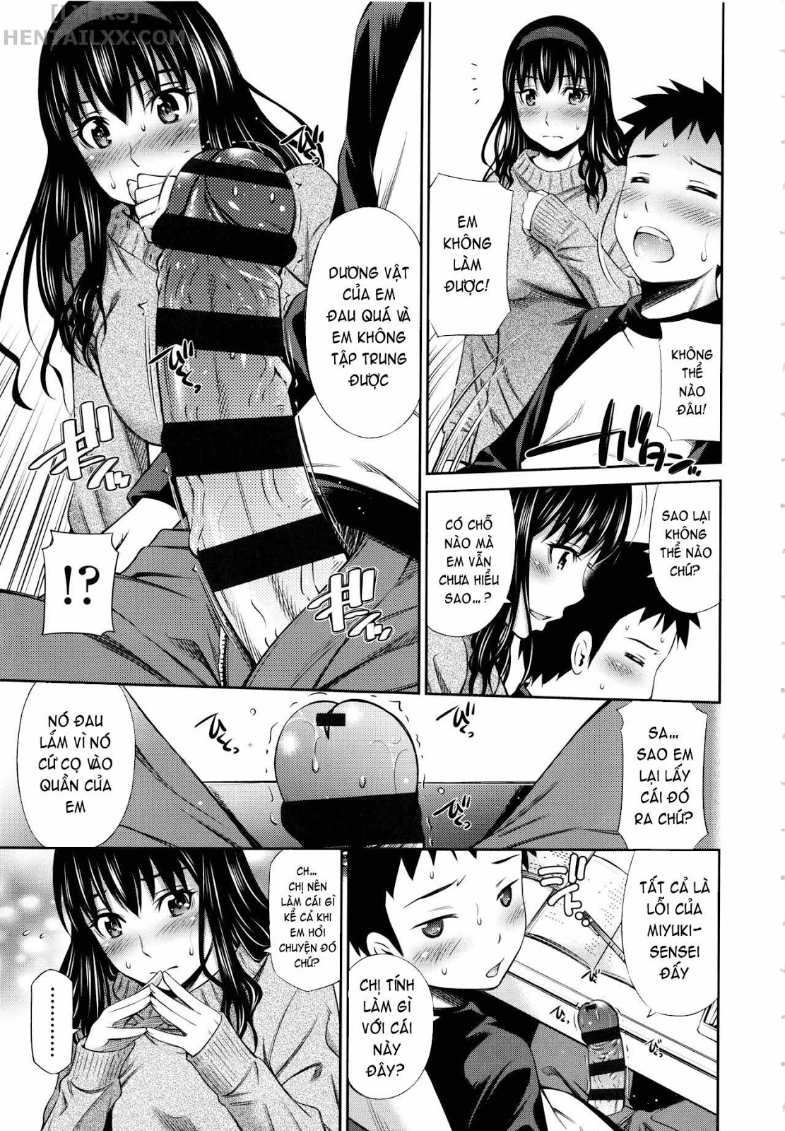 Đọc truyện hentai Hokenshitsu no Sagara Sensei - Chap 6