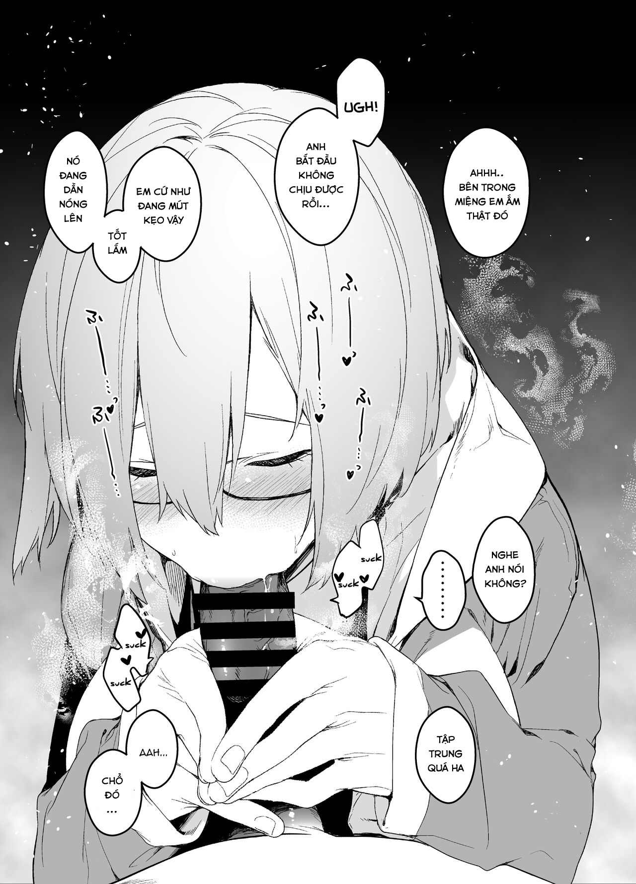 Đọc truyện hentai While Senpai Is Asleep During Maintenance - Oneshot