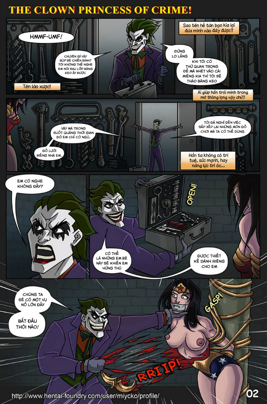 Đọc truyện hentai Công Chúa Hề Tội Phạm - Hahahahahahahahahaha