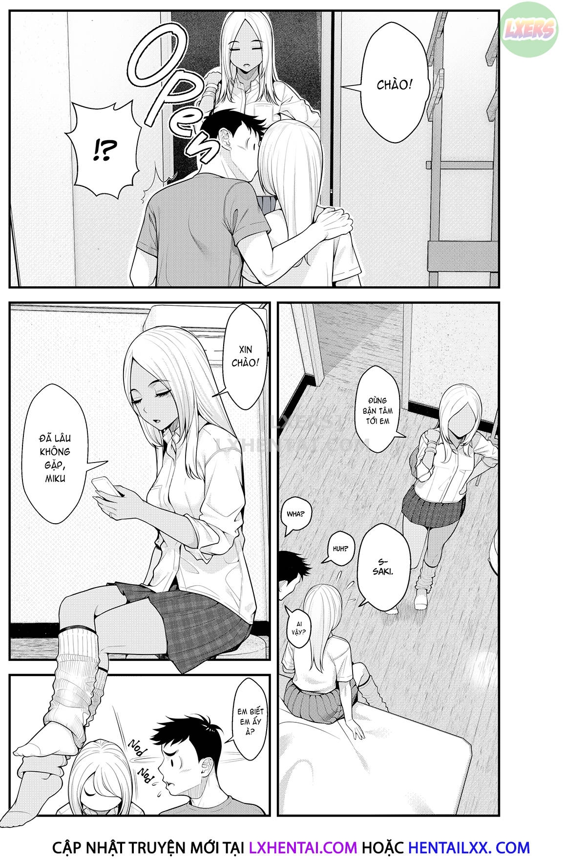 Đọc truyện hentai Stray Gyaru Harem - Chap 1