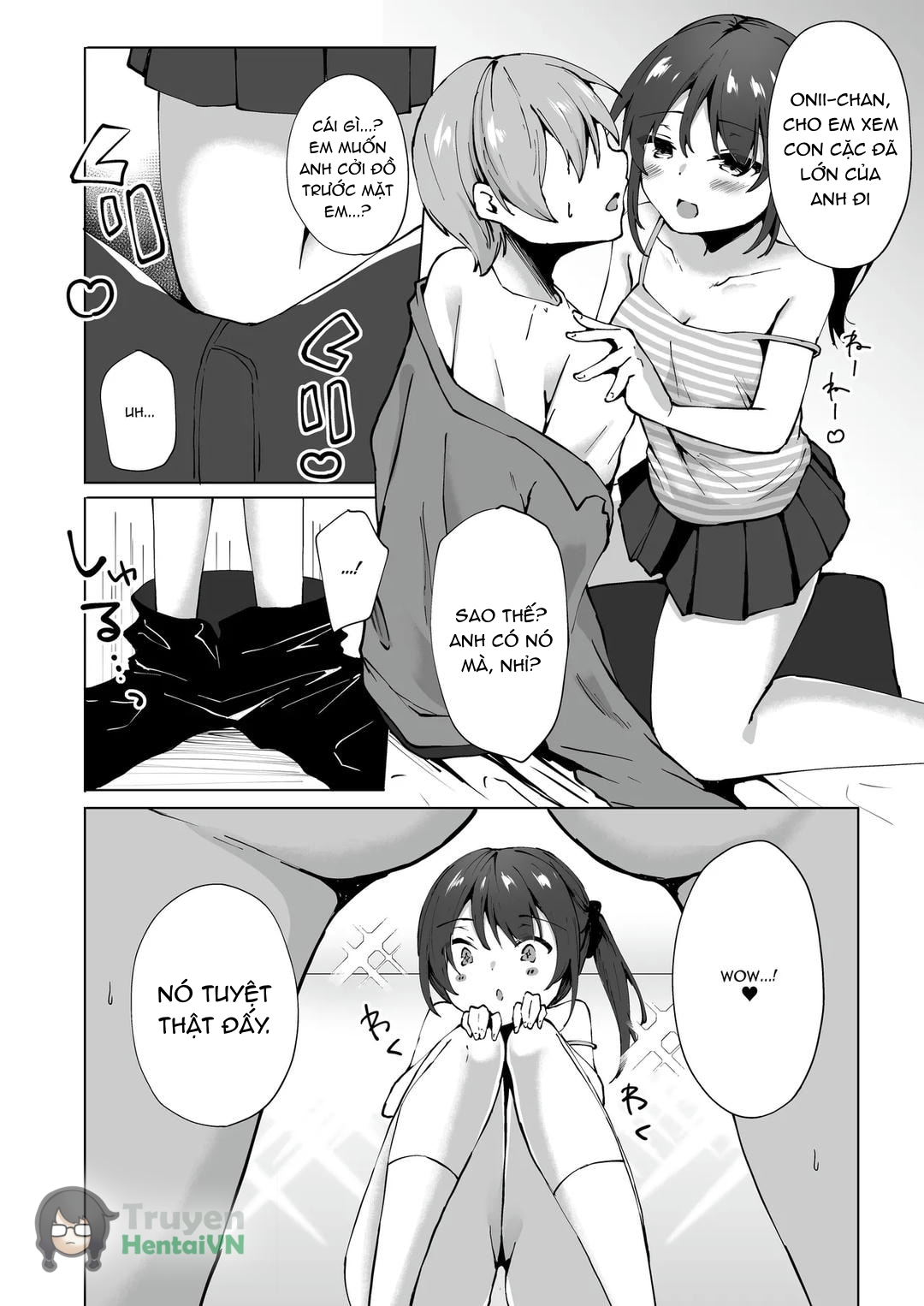 Đọc truyện hentai Namaiki J Imouto ga Onii-chan no Yumenikki o Kanaechau! Onii-chan, Kouiu no ga Suki nan desho? - Oneshot