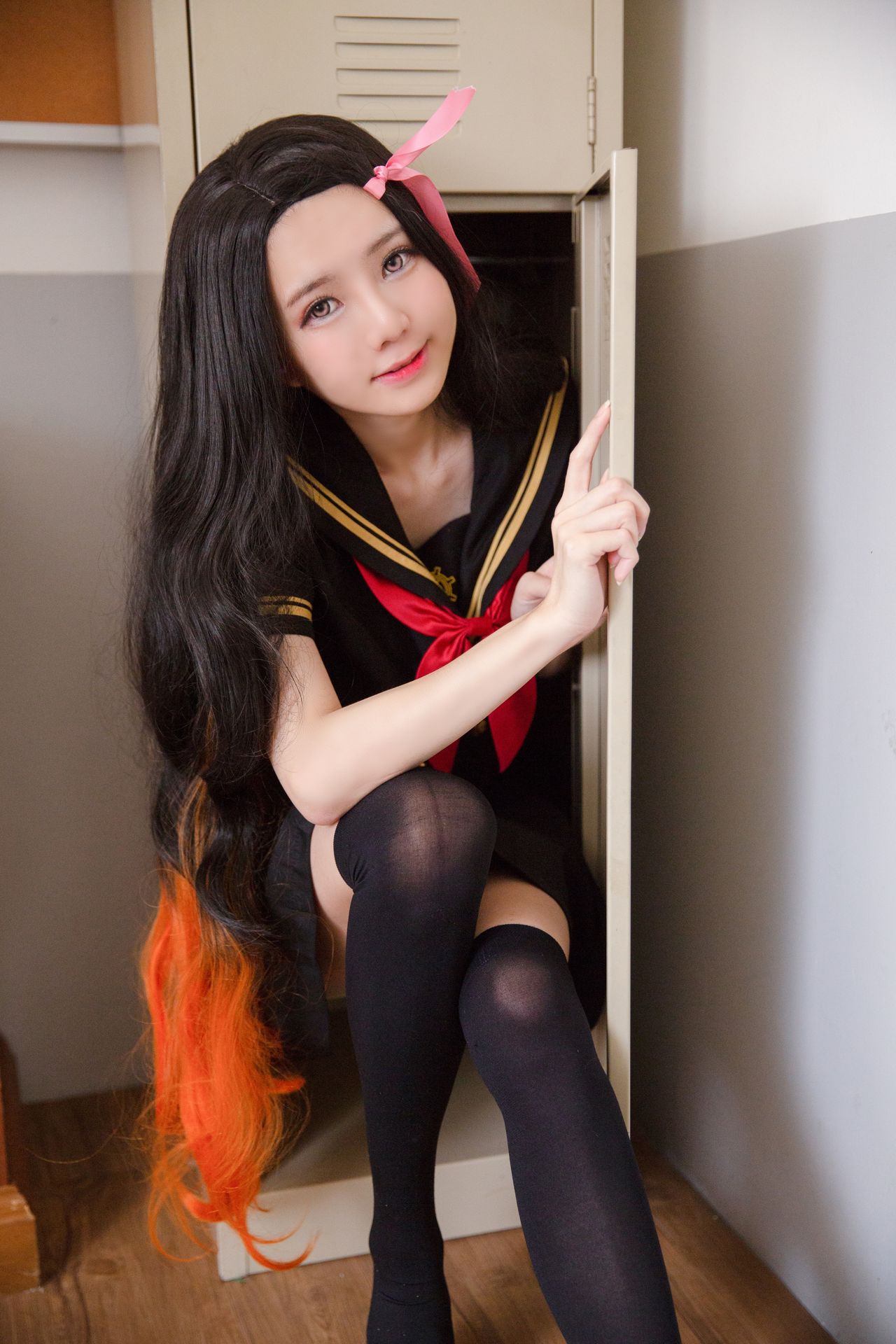 Đọc truyện hentai Tuyển tập Albums siêu phẩm Cosplay - Chap 639 - Sally Dorasnow – Nezuko School