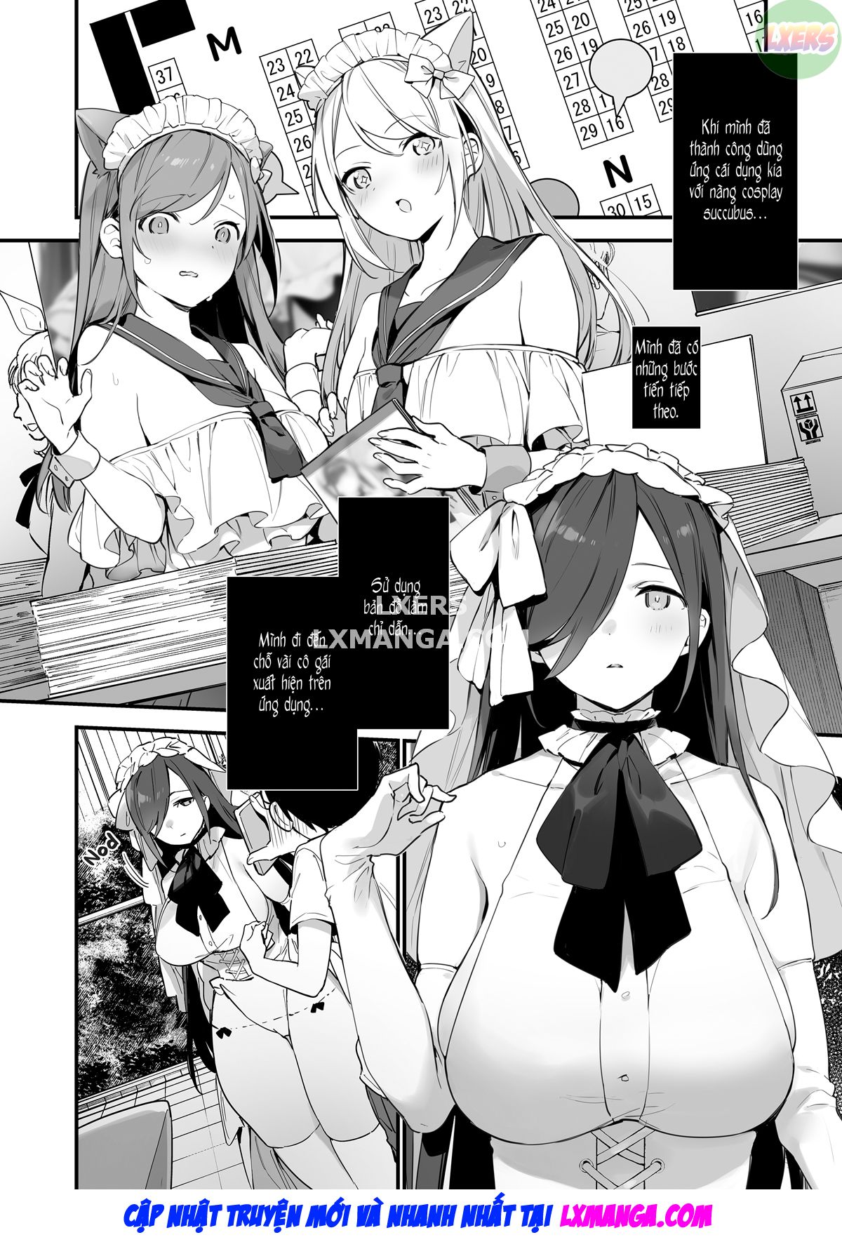 Đọc truyện hentai Quy ước 2 cô gái hầu nữ - Oneshot