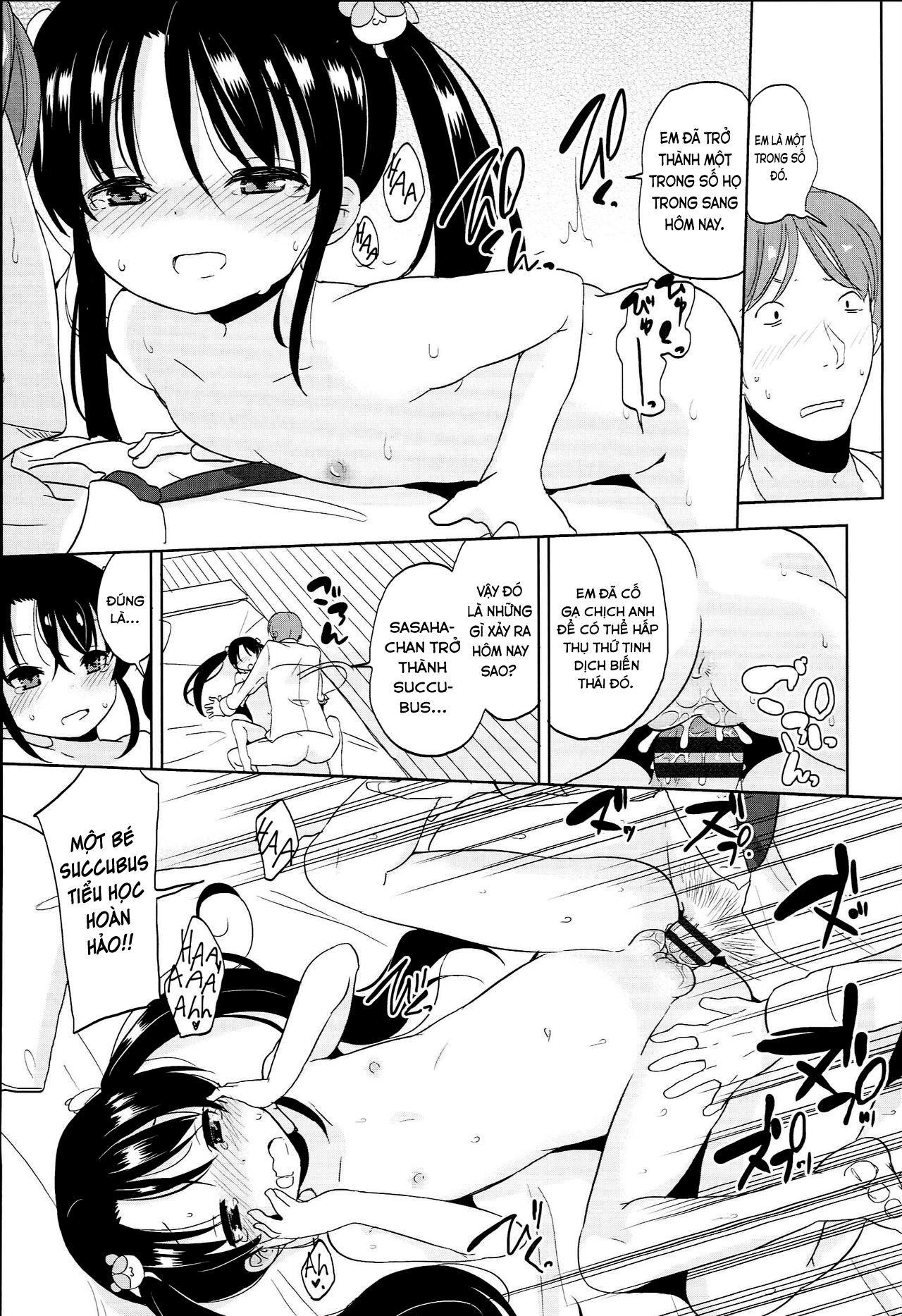 Đọc truyện hentai Tôi là học sinh tiểu học, nhưng từ hôm nay tôi trở thành Succubus - Chương 1