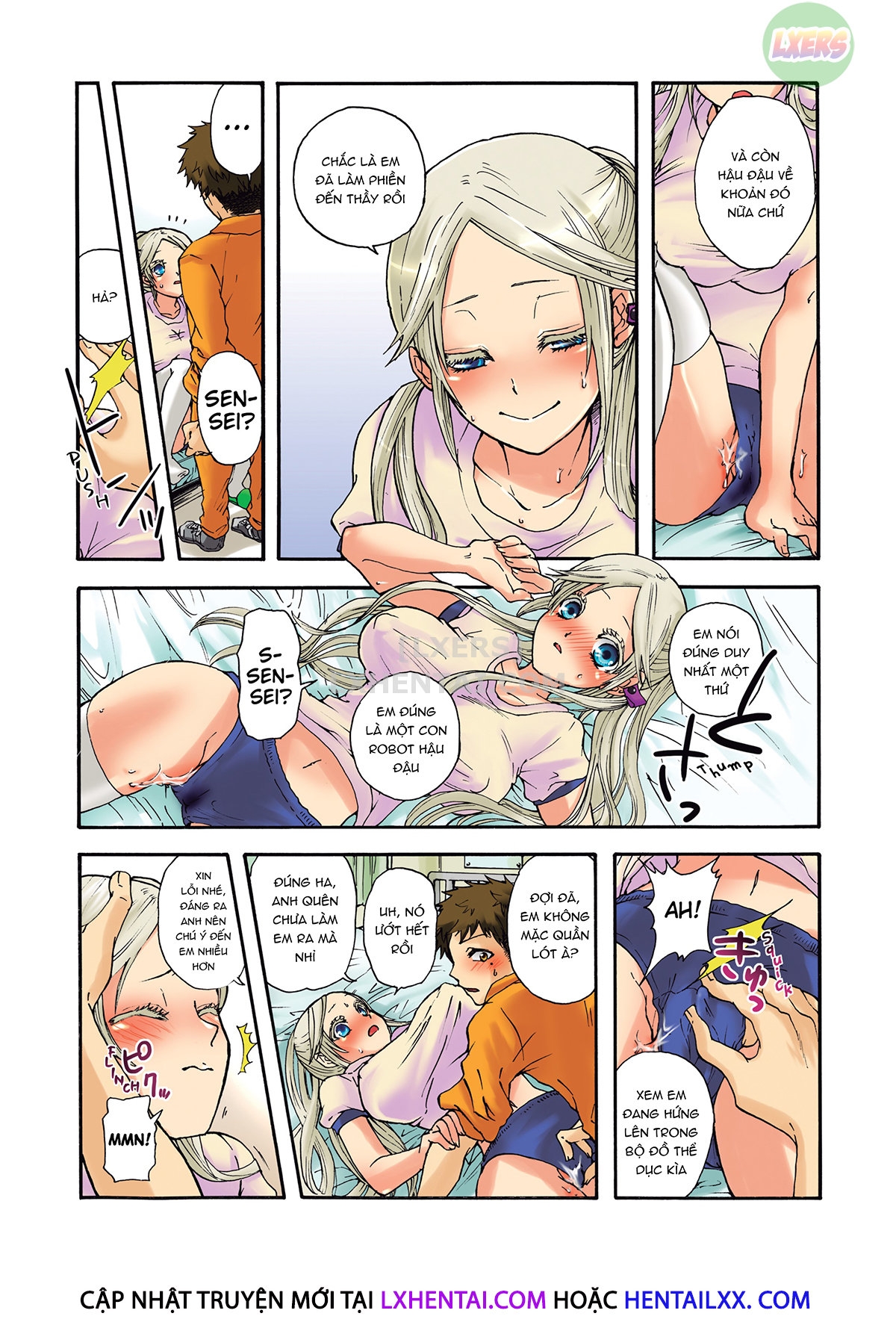 Đọc truyện hentai Robot thú cưng Lilly - Chap 2