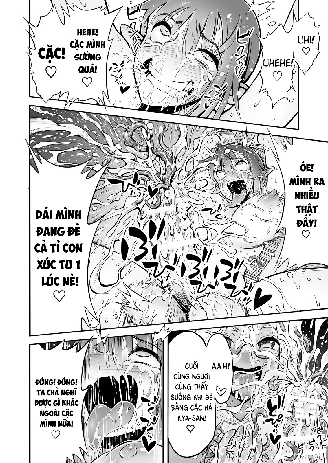 Đọc truyện hentai Futanari Chinpo ni Shokushu Sanran - Oneshot