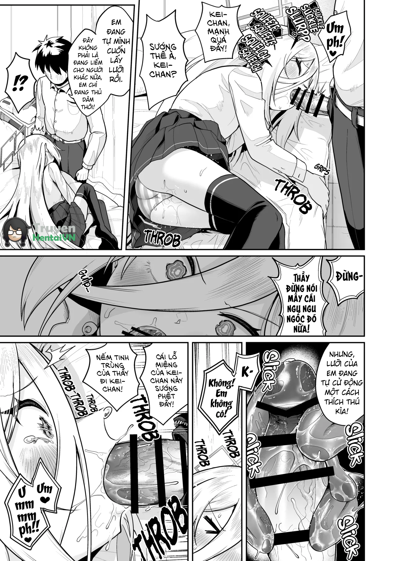 Đọc truyện hentai Okuchi de Cli Iki Kawaii ne - Oneshot