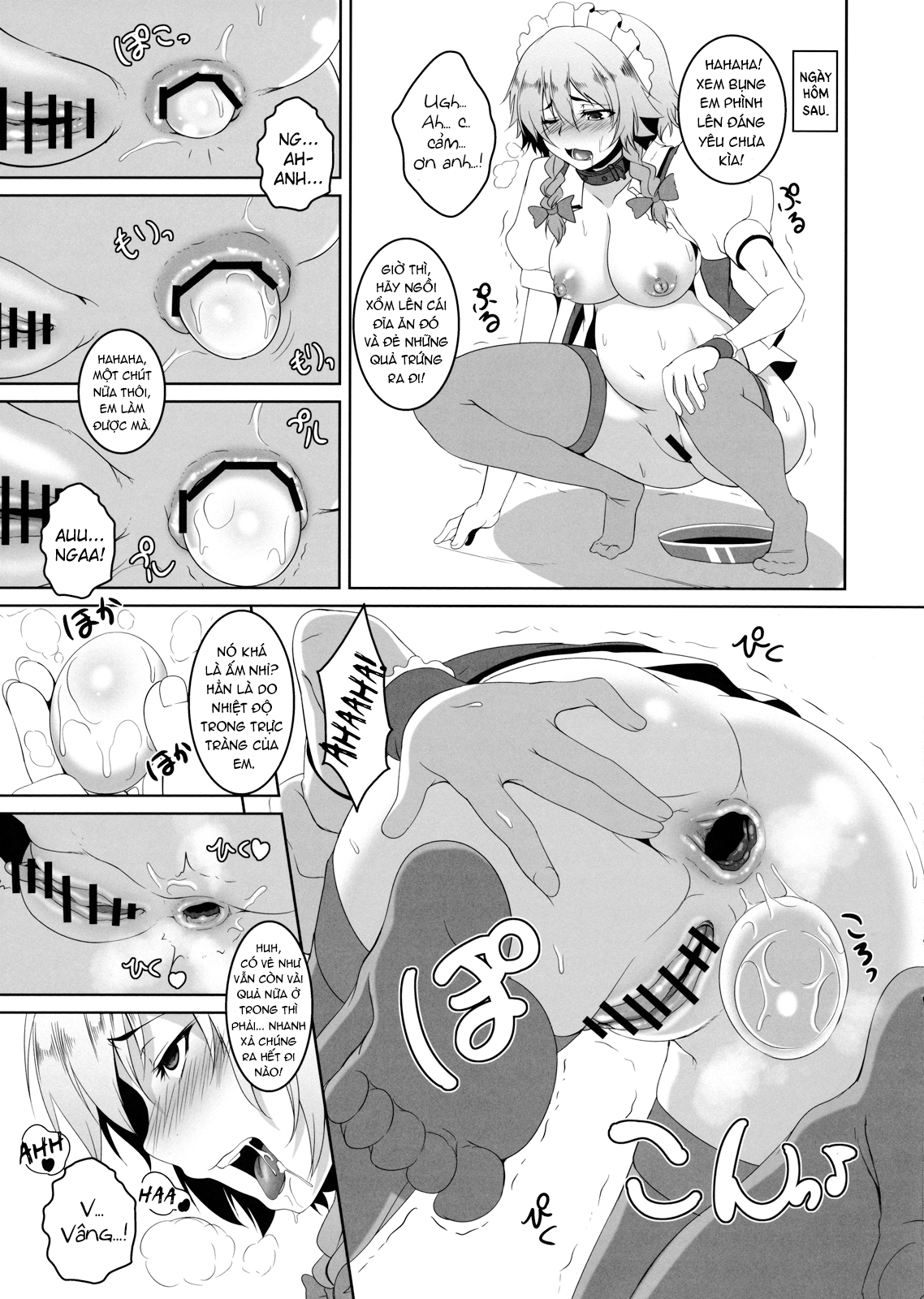 Đọc truyện hentai Cuốn sách phác thảo mông của Sakuya - Oneshot