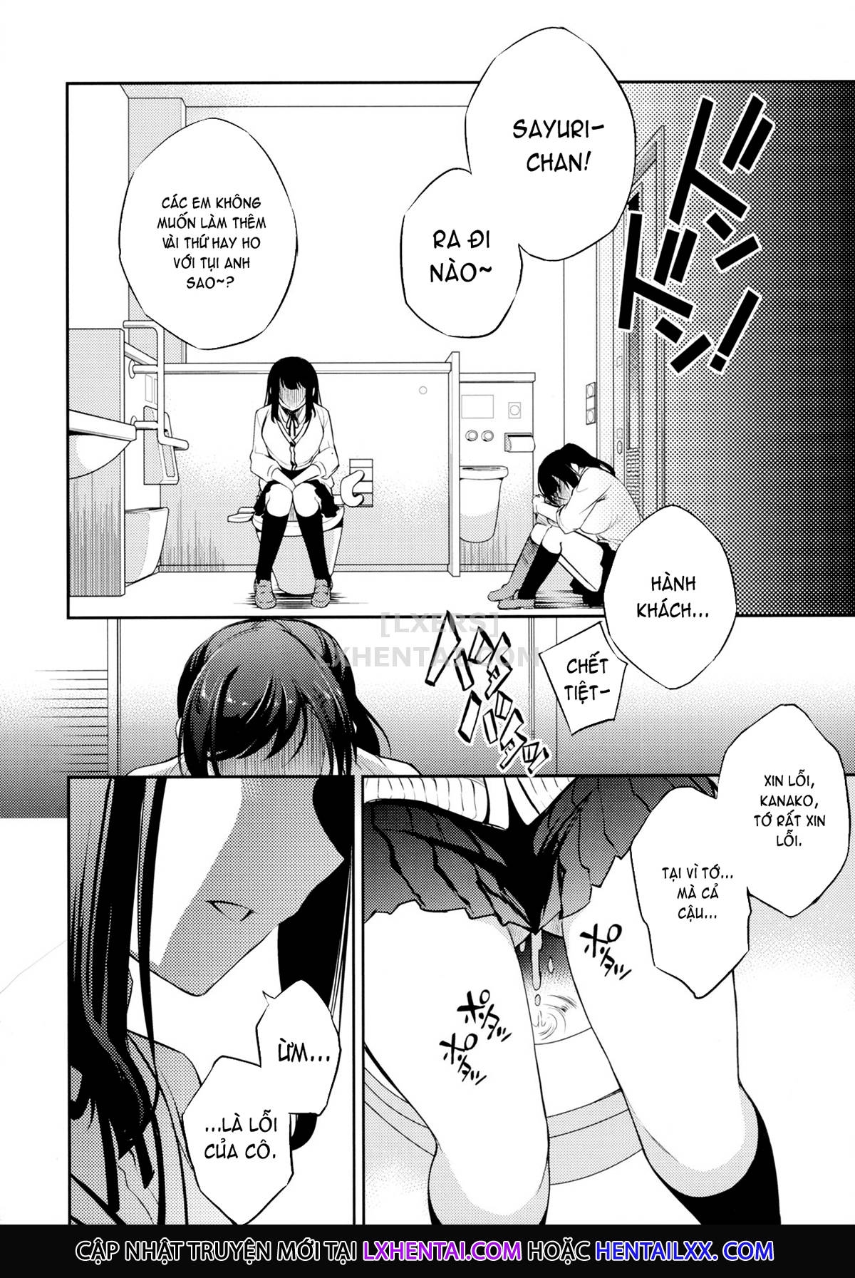 Đọc truyện hentai Sayuri - Kareshi to Hatsu H Mokuzen ni Chikan ni NTR-reta Shoujo - Chap 4 ~Getting Fucked With The Girl She Tried To Save