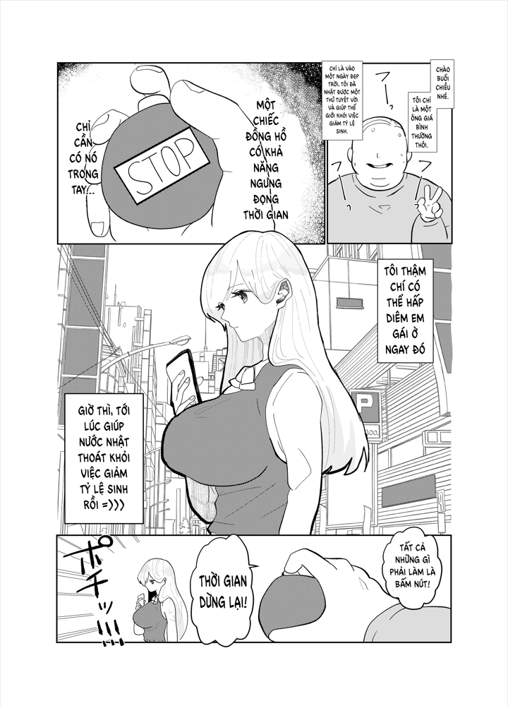 Đọc truyện hentai Dừng thời gian vào ban đêm Thời gian Không Square Chú của Kế hoạch 1 - Phần 1