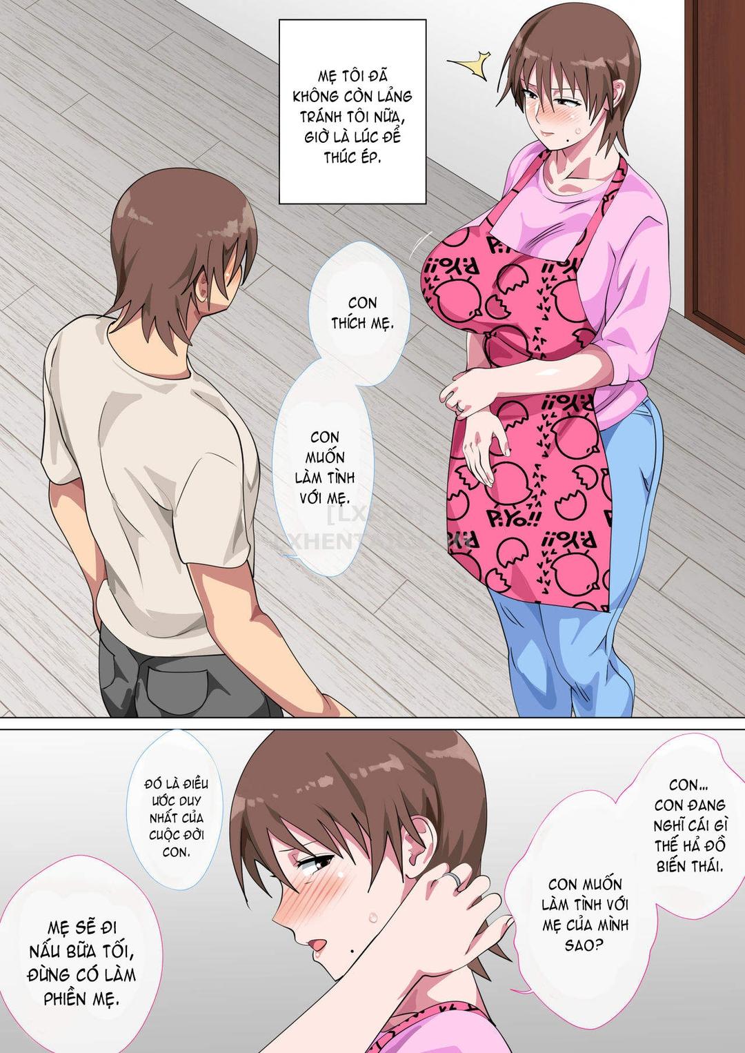 Đọc truyện hentai Musuko Ni Nando Mo Kudokarete Konmake Shita Haha - Chap 1