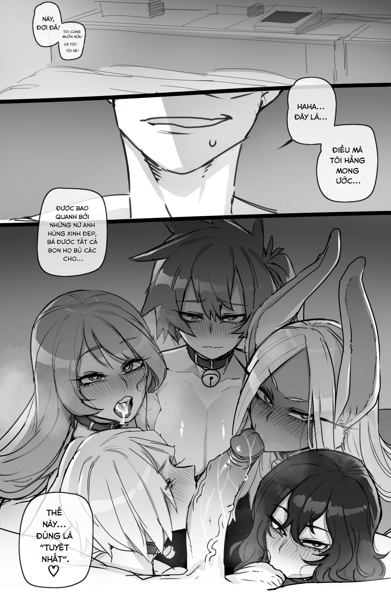 Đọc truyện hentai MY HERO HAREM - Chap 3 - MY HERO Christmas HAREM