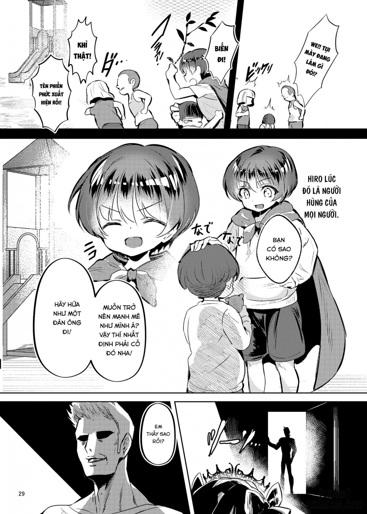 Đọc truyện hentai Tôi đã làm người hùng mà mình ngưỡng mộ mang thai - Oneshot