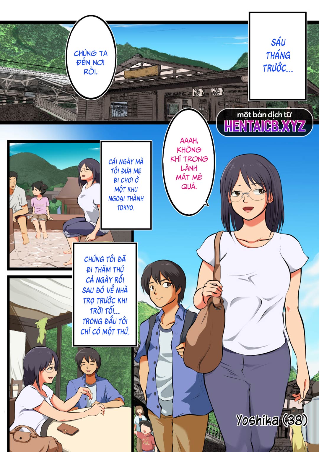 Đọc truyện hentai Mẹ tôi sẽ mang thai đứa bé của tôi - Oneshot