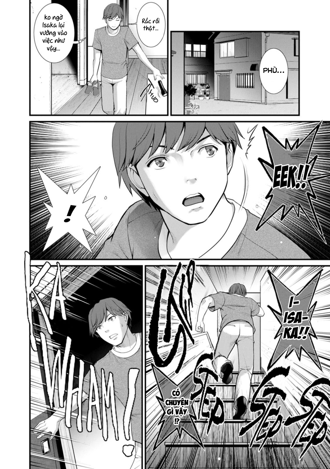 Đọc truyện hentai Tuần trăng mật dưới 30m đất - Chap 8