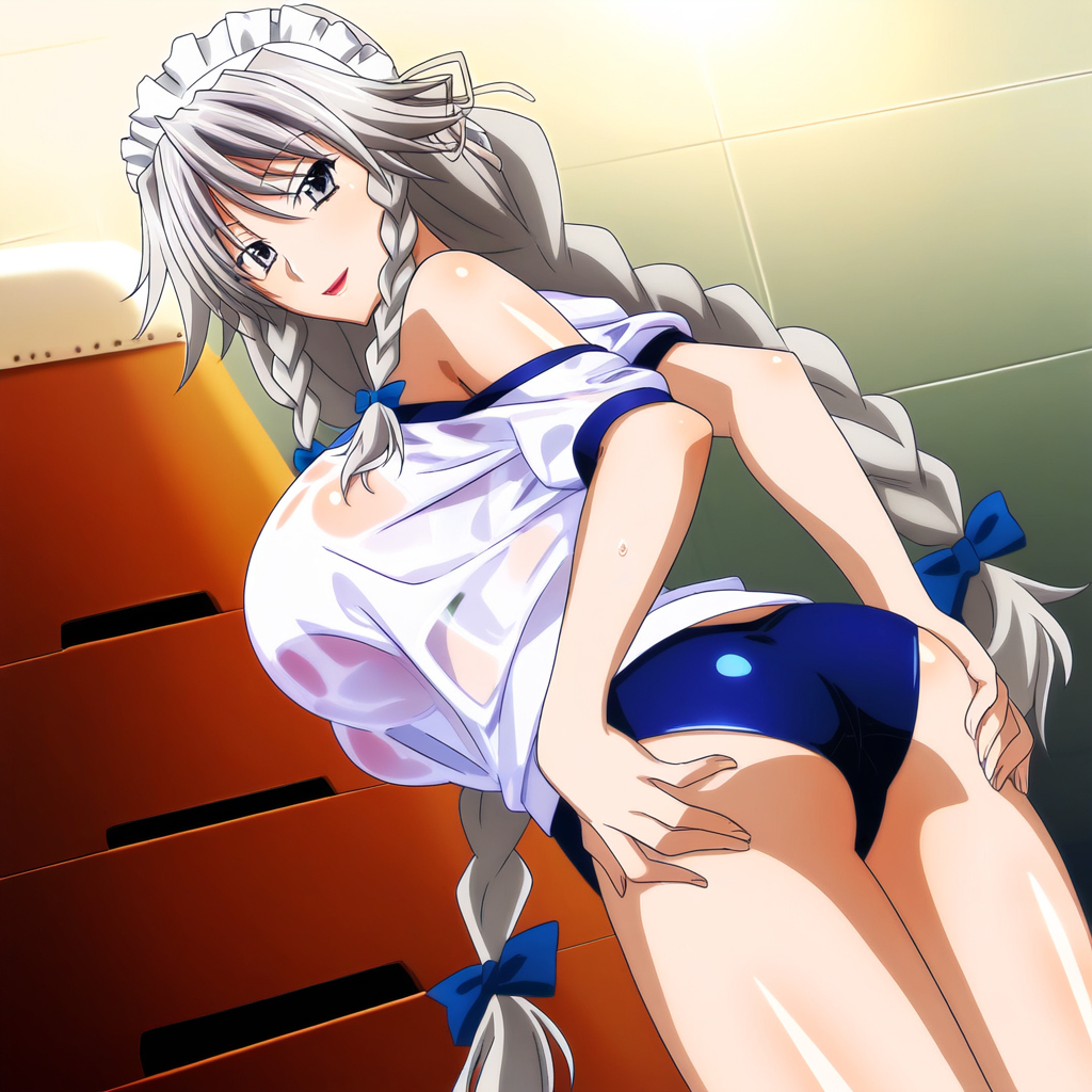 Đọc truyện hentai Tuyển tập Albums Art hentai - Chap 274 - Grayfia AI illustration gymnastics bloomers