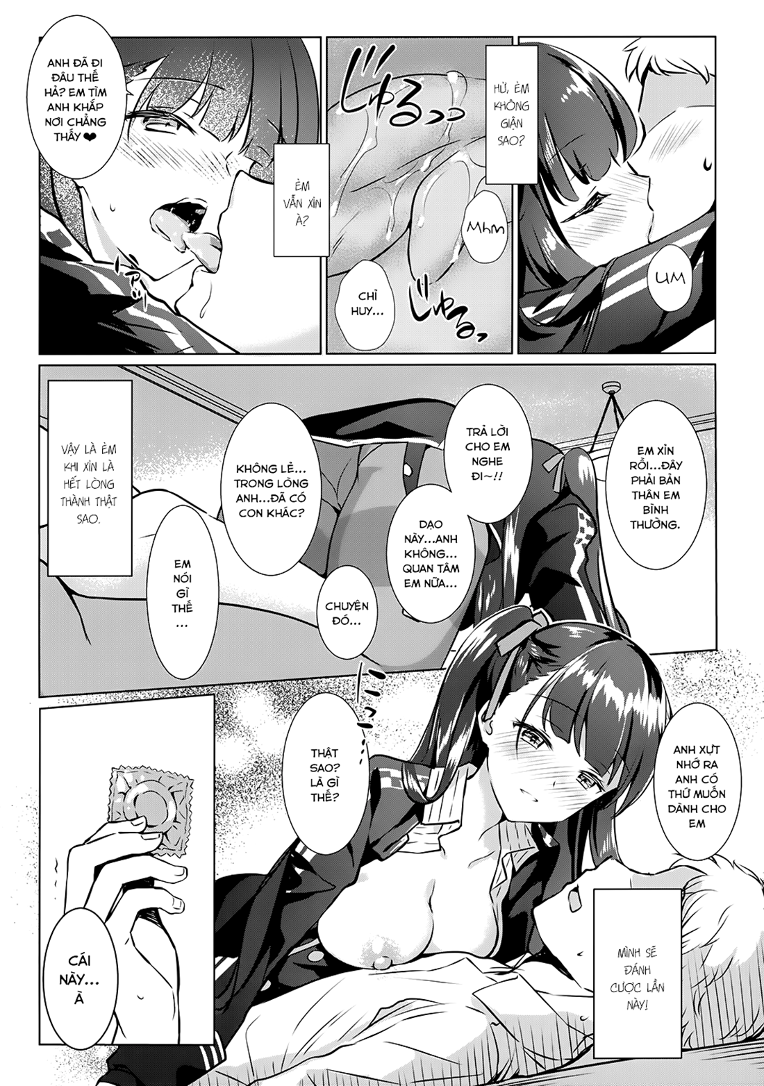 Đọc truyện hentai Sunao na Kanojo to Hetare Shikikan (Girls' Frontline) - Oneshot