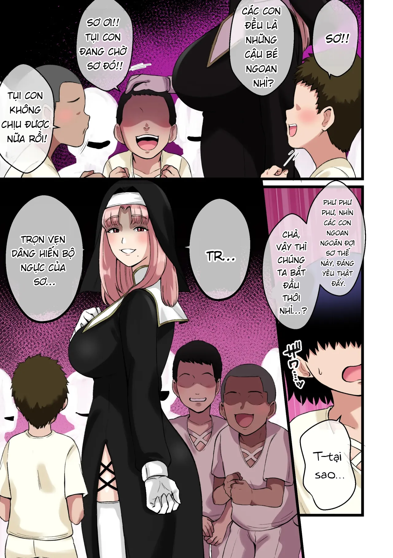 Đọc truyện hentai Paizuri Sister ~Kyousha e no Michibiki~ - Oneshot