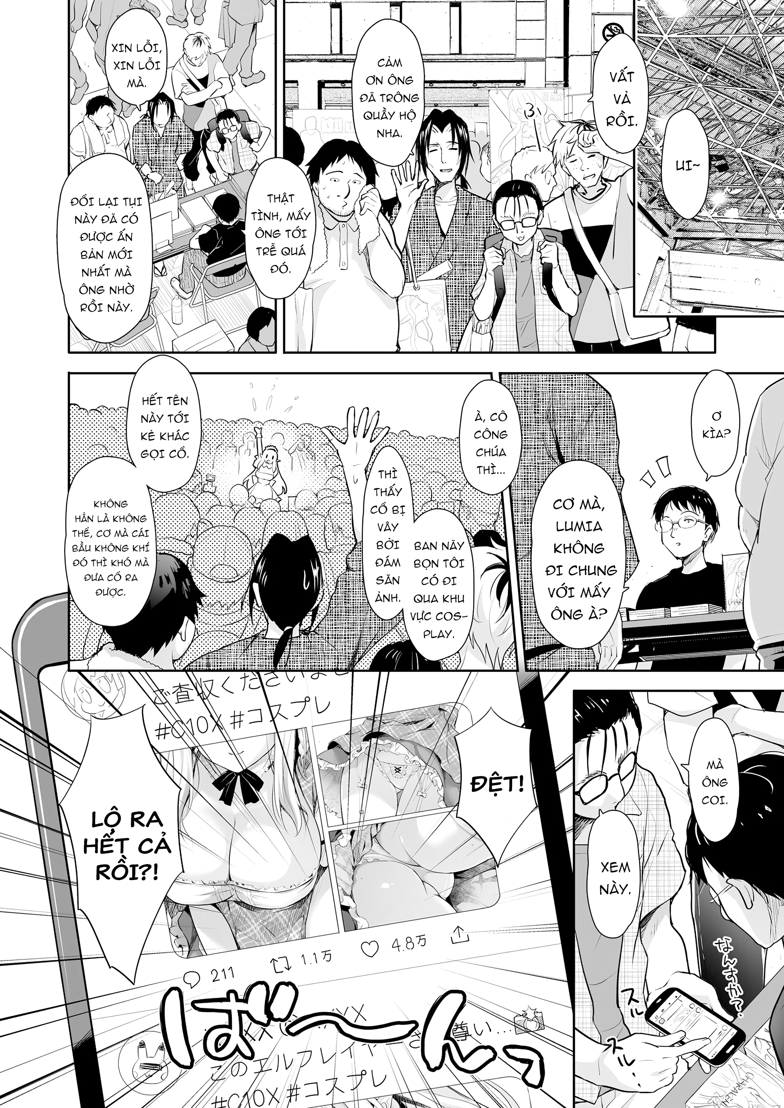 Đọc truyện hentai OtaCir no Elf Hime - Chap 3