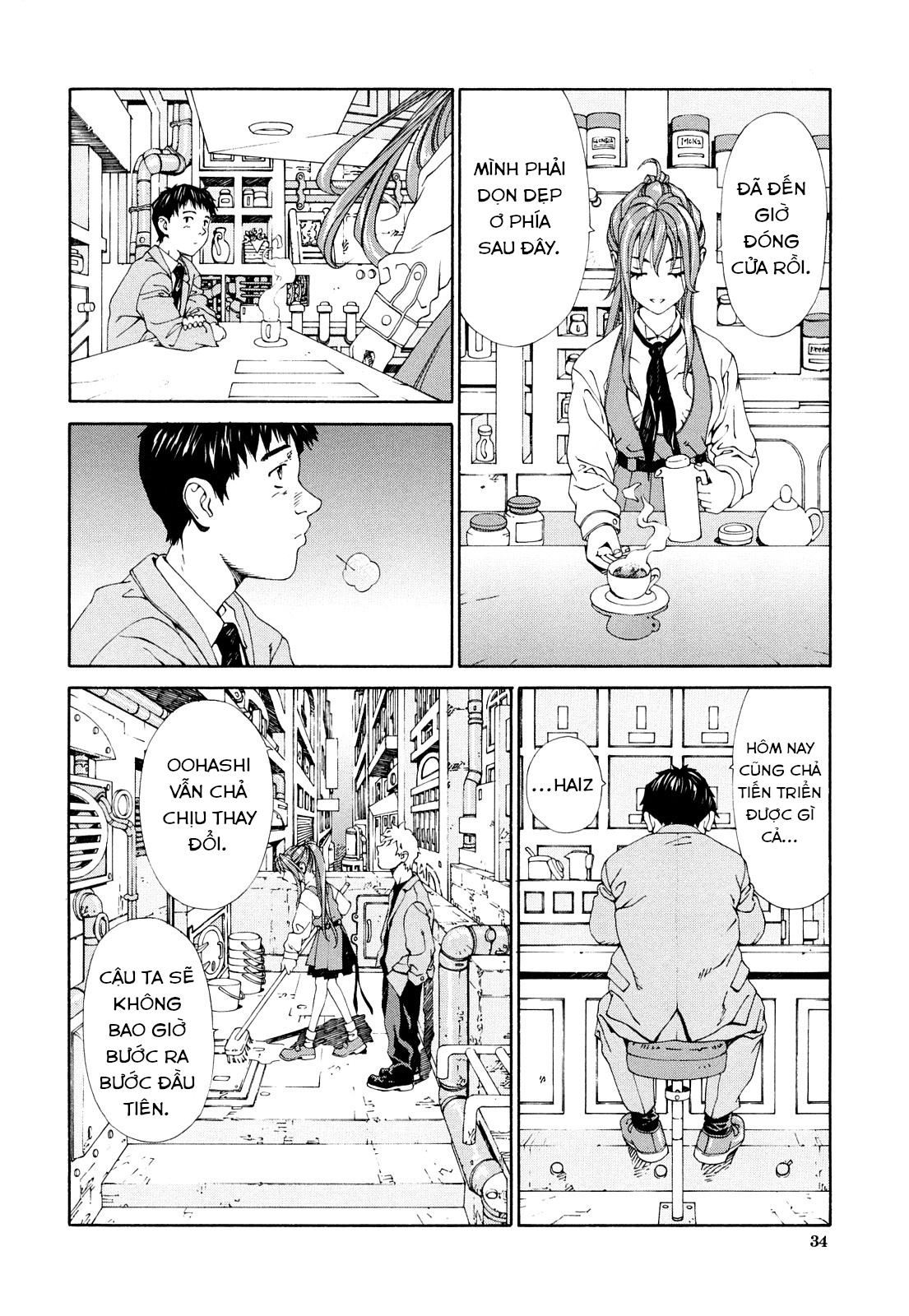 Đọc truyện hentai accelerando - Chap 2.1 Square cafe