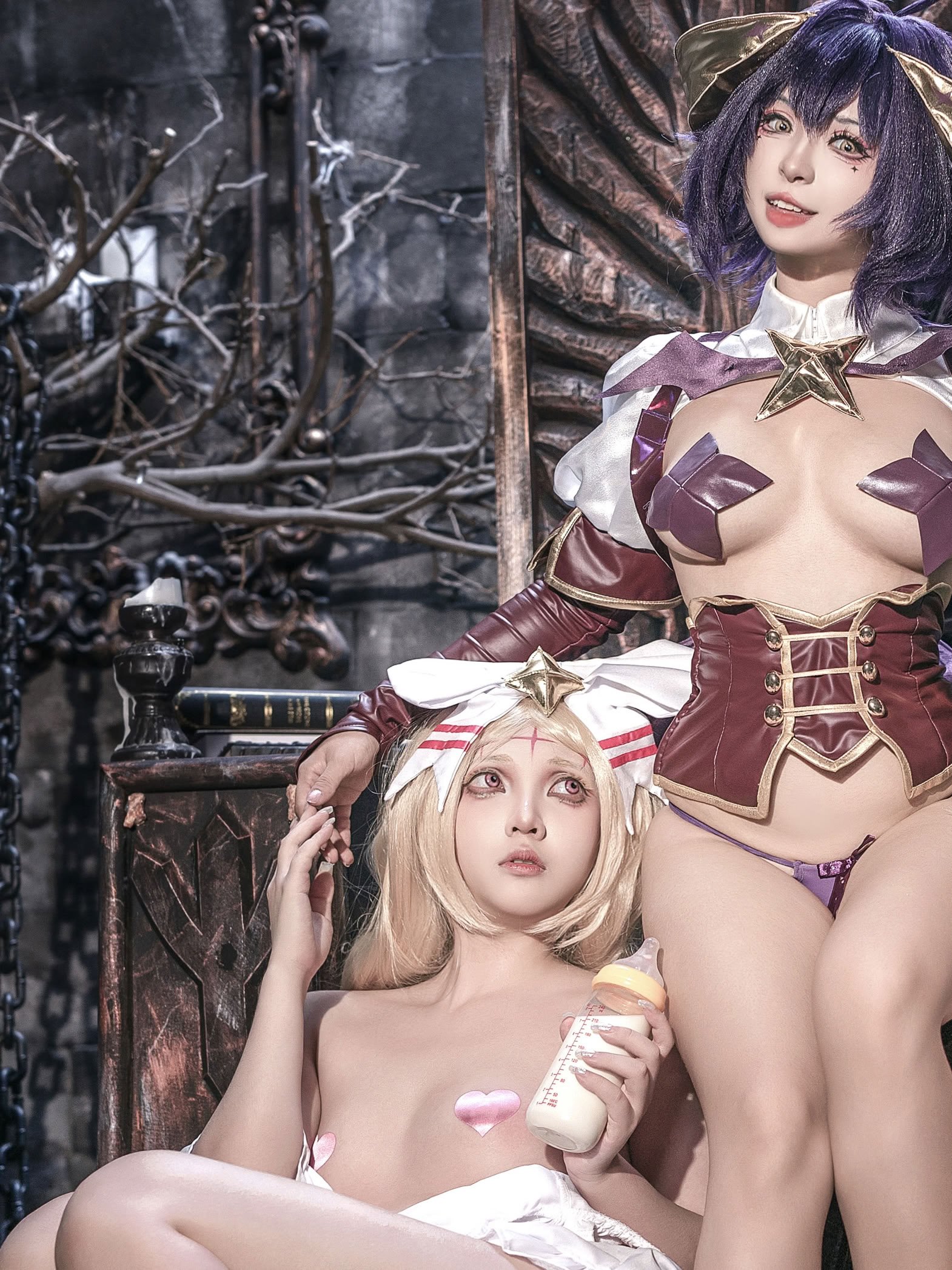 Đọc truyện hentai Tuyển tập Albums siêu phẩm Cosplay - Chap 1243 - Owa Amazake & Chiya Azuki - Dreaming of becoming a magical girl