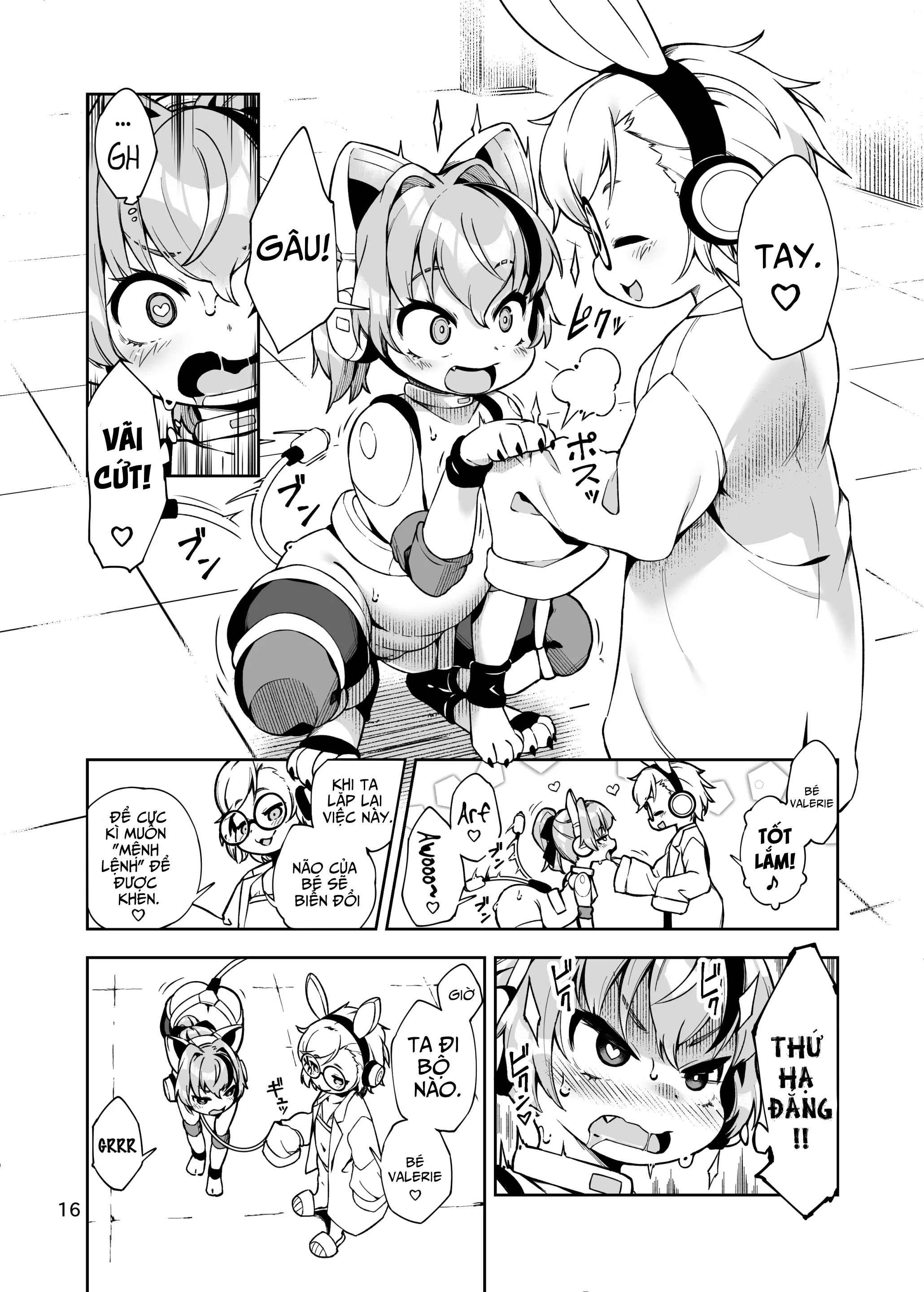 Đọc truyện hentai Kế hoạch biến Valerie-chan thành chó cưng - Oneshot