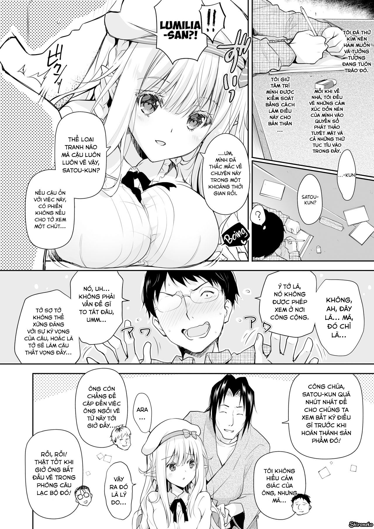 Đọc truyện hentai OtaCir no Elf Hime - Chap 1