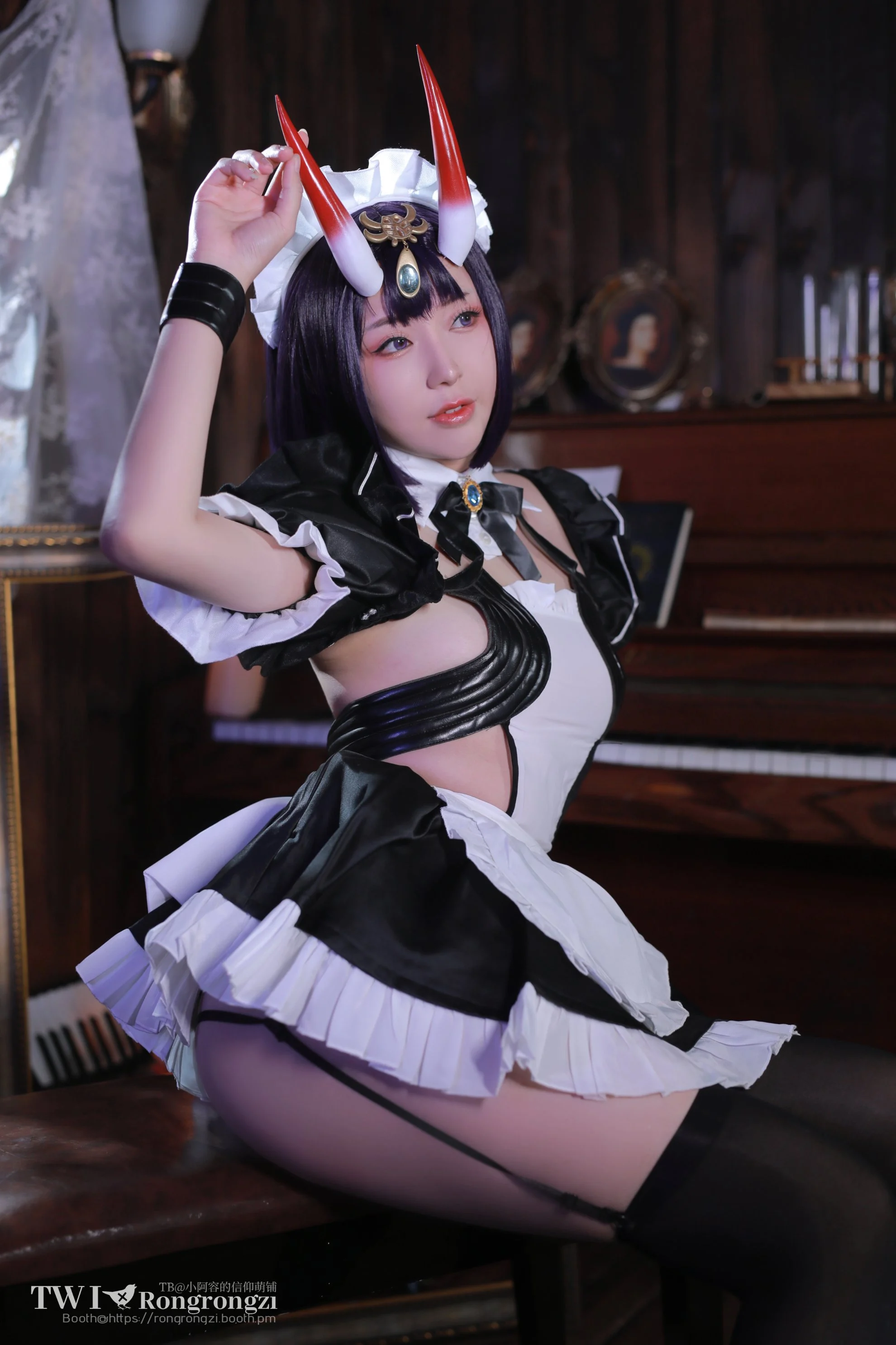 Đọc truyện hentai Tuyển tập Albums siêu phẩm Cosplay - Chap 897 - [Xiao Rongzi Gugugu] Shuten Doushi Maid (Fate Grand Order)