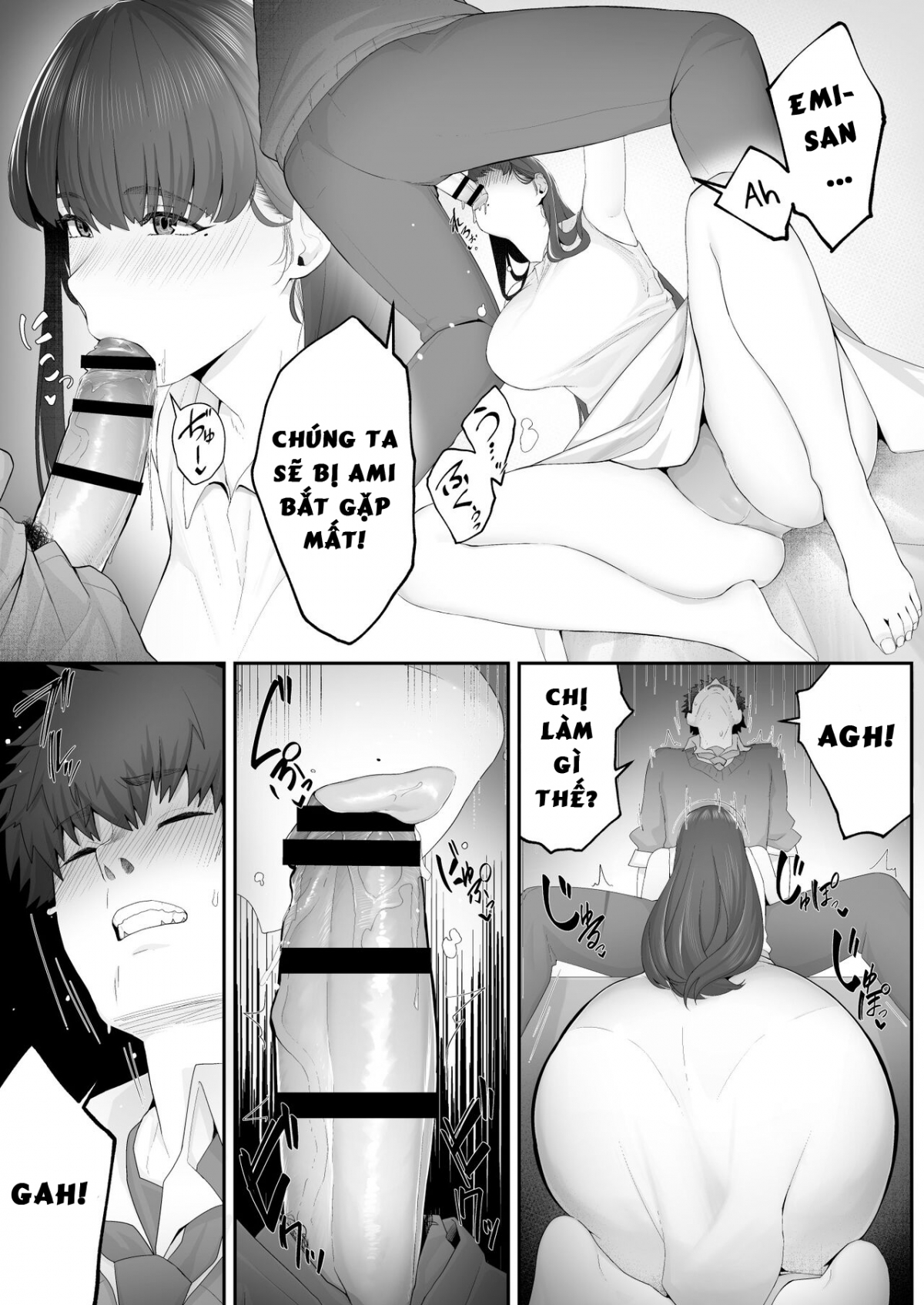 Đọc truyện hentai Kanojo no Onee-san ni Otosareru - Oneshot