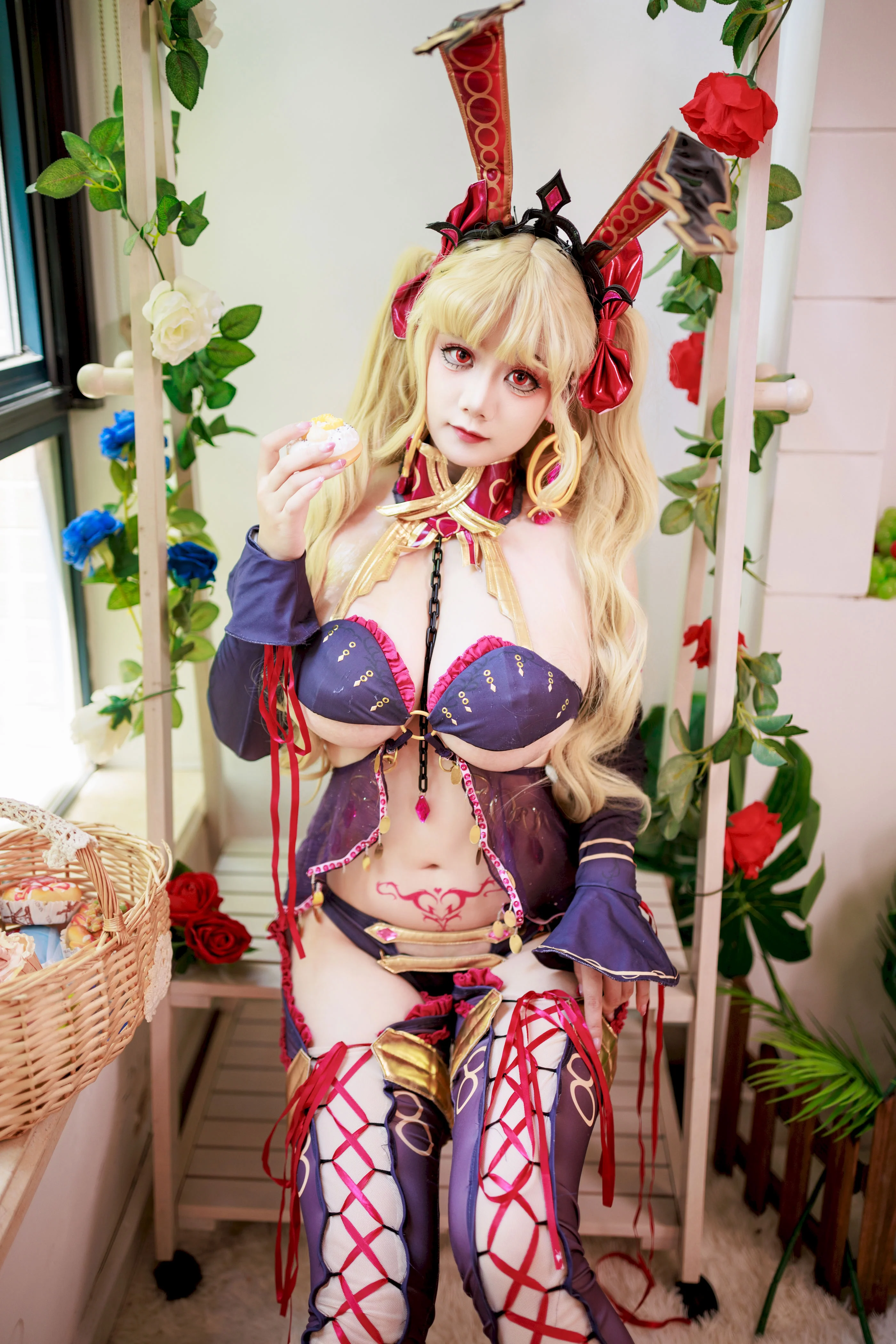 Đọc truyện hentai Tuyển tập Albums siêu phẩm Cosplay - Chap 1437 - Ayumi (FGO) Gun Rin Bunny Girl