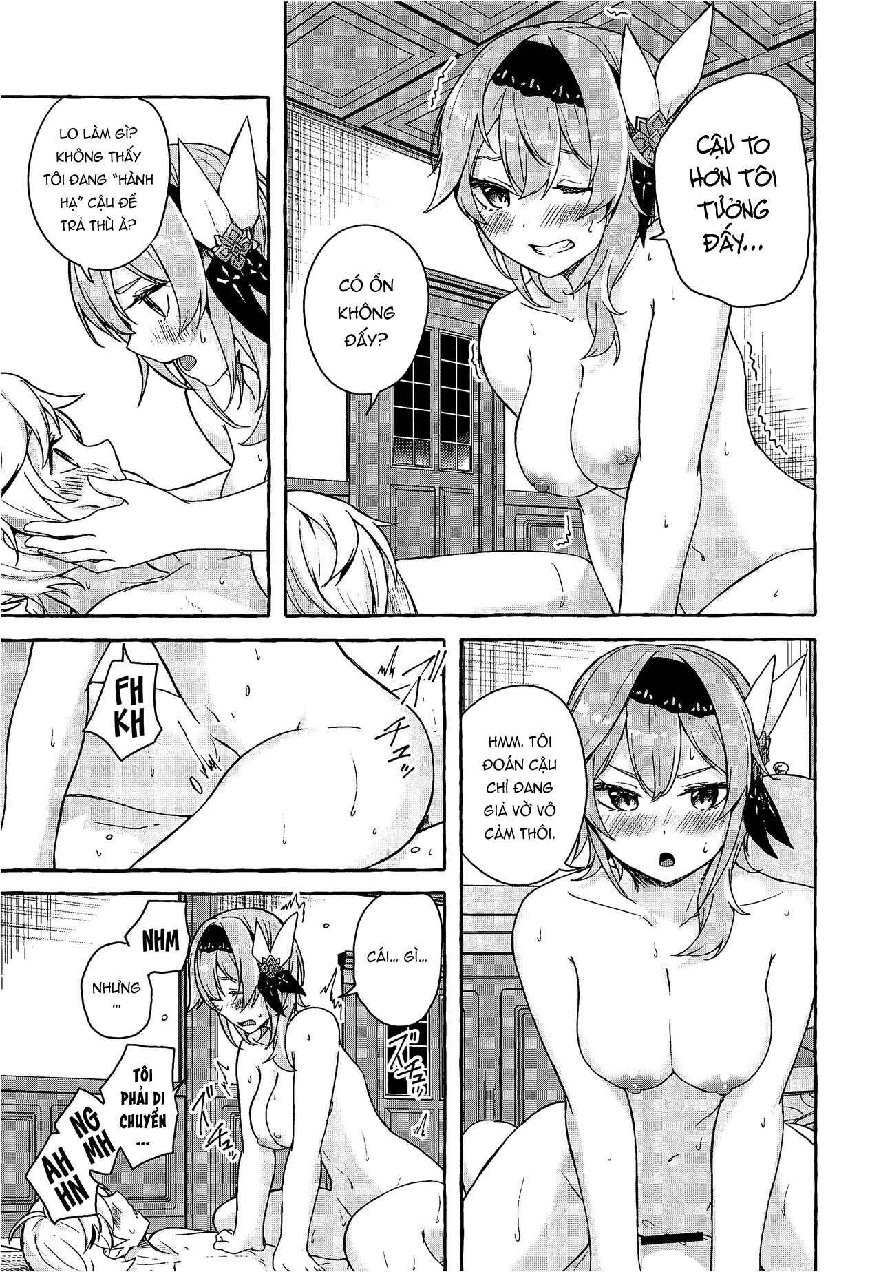 Đọc truyện hentai Phản ứng tan chảy của Eula - Oneshot