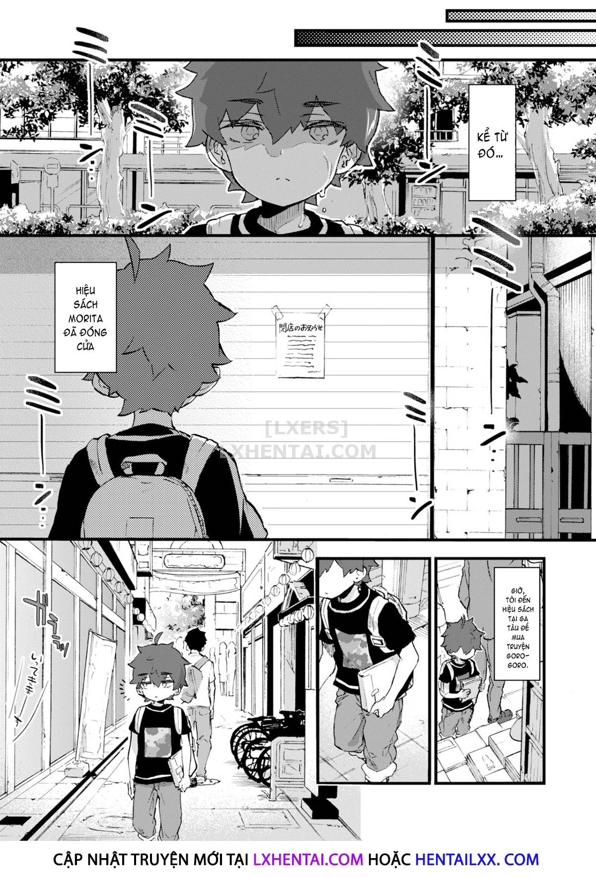 Đọc truyện hentai Boku to Shoten no Onee-san - Oneshot