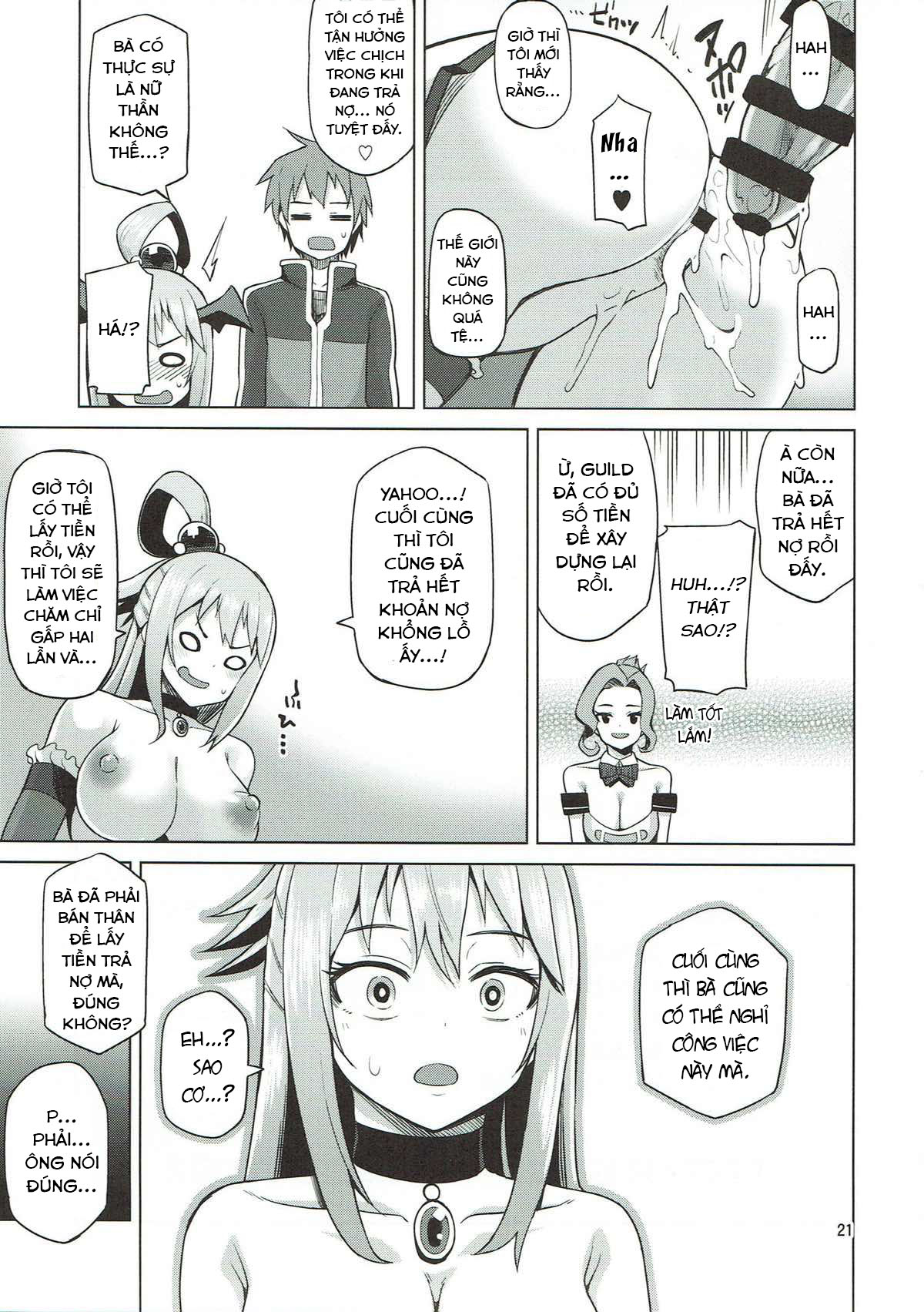 Đọc truyện hentai Nữ thần vô dụng - Chap 2: Mind break [Latest]