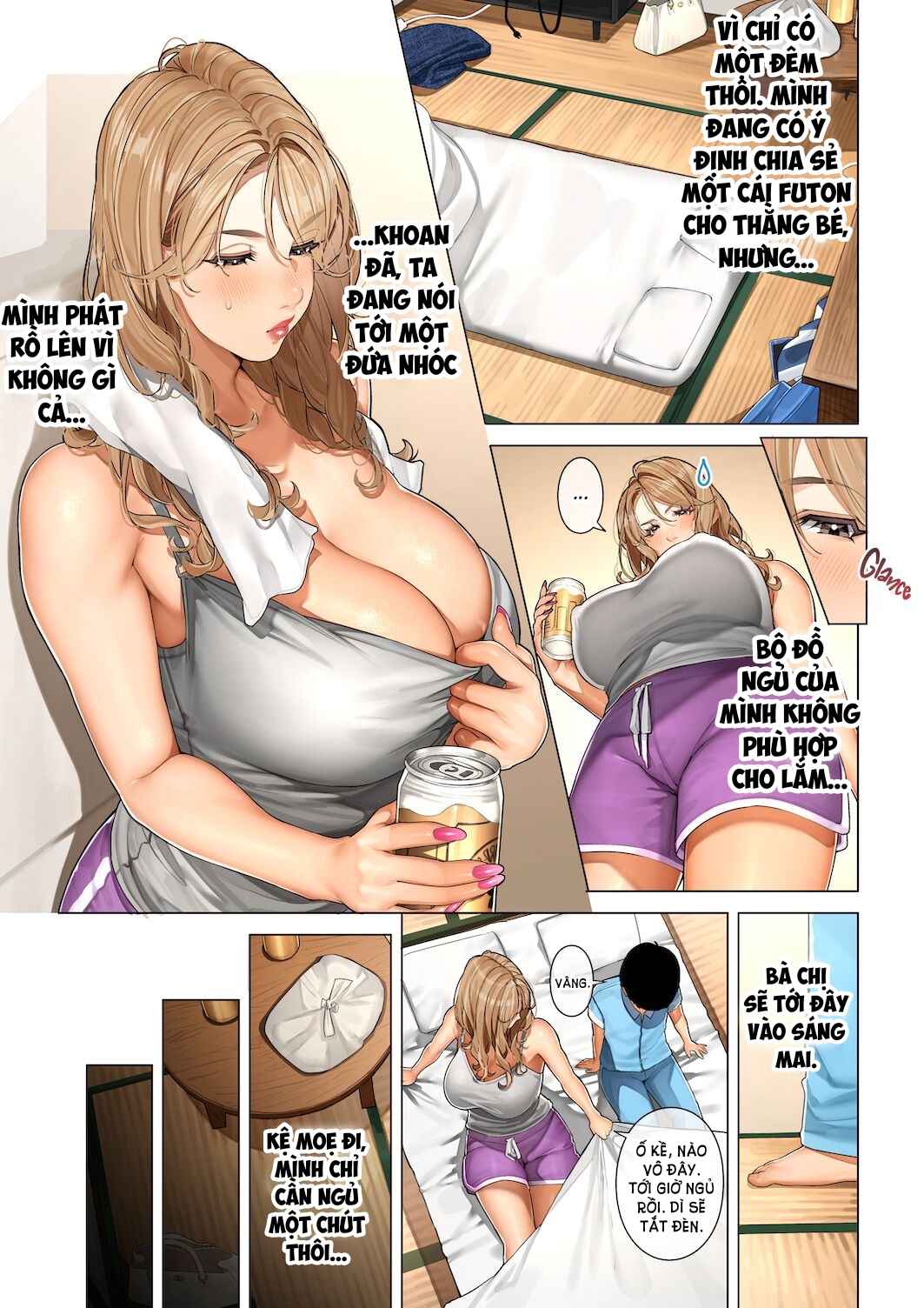 Đọc truyện hentai Bà Mẹ Anna-san - Oneshot