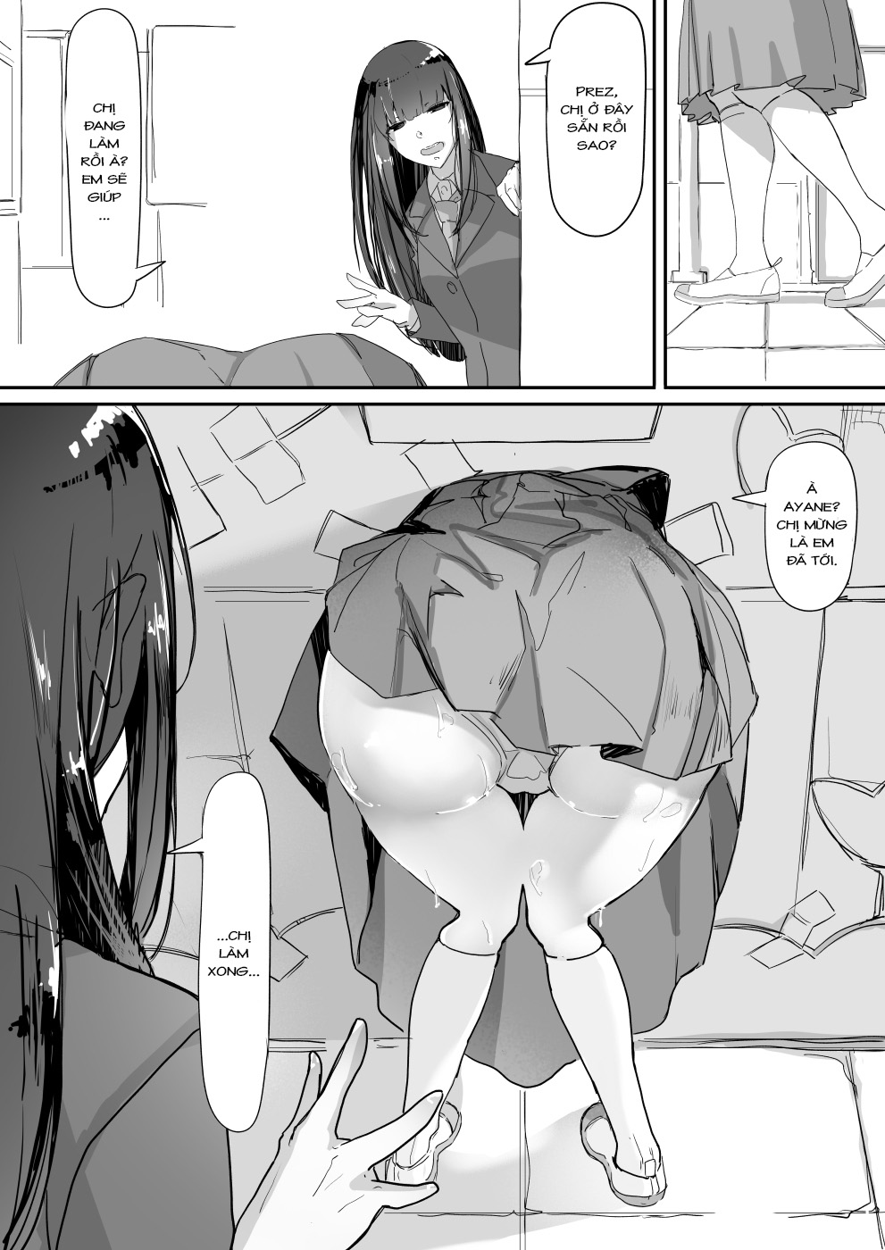 Đọc truyện hentai Gái có cu địt gái không cu - Oneshot