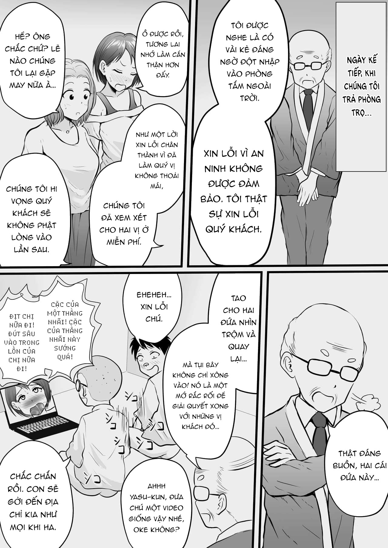 Đọc truyện hentai The Hot Springs Inn Fap Material Gathering Mission! - Oneshot