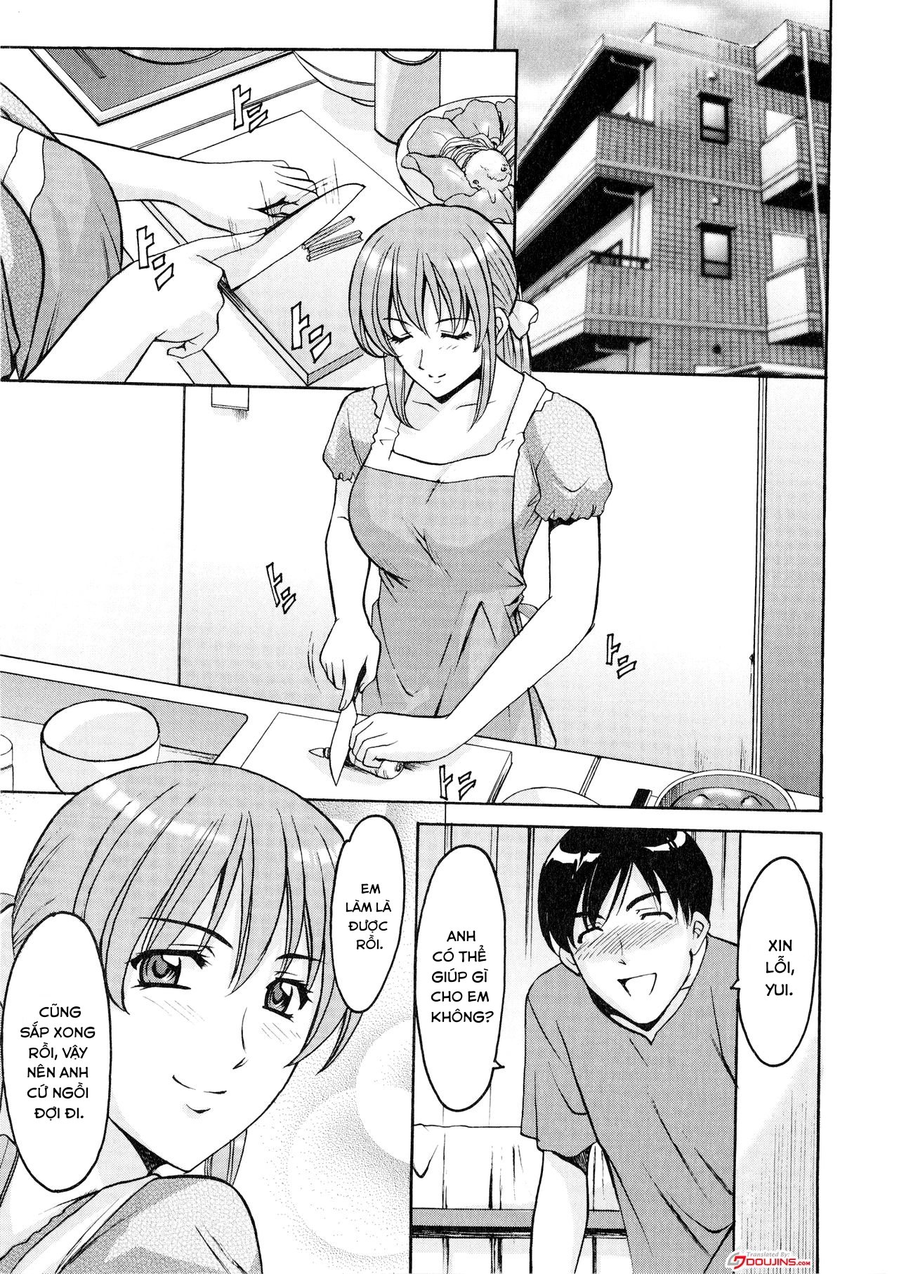 Đọc truyện hentai Yuuwaku no Toshiue Apartment - Chap 6
