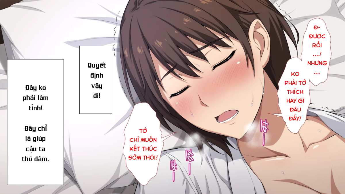 Đọc truyện hentai Netorareta JoshiMane ~Migite no Daida wa Ace no Kanojo~ - Chap 4