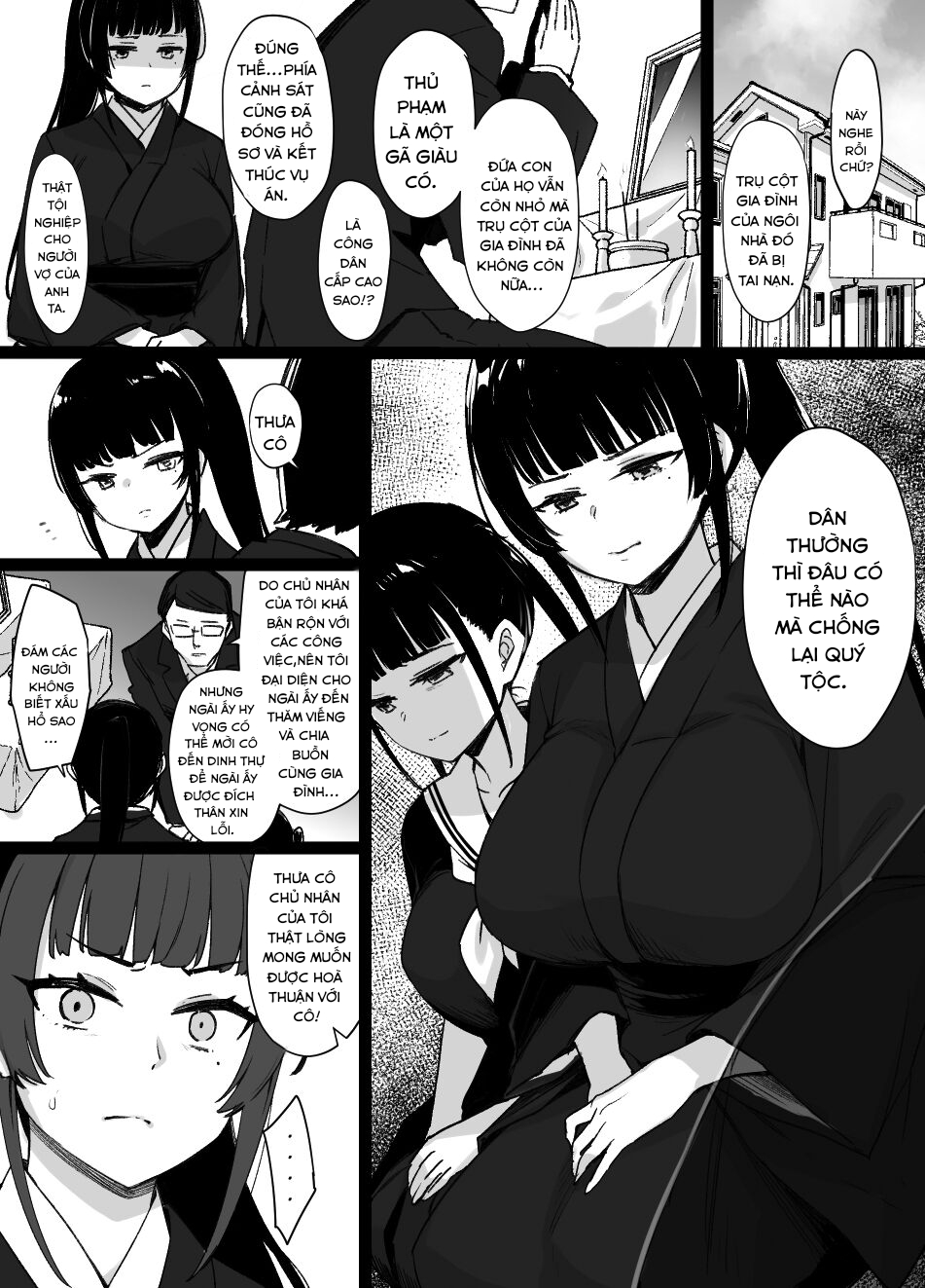 Đọc truyện hentai My childhood friend and little sister were stolen by a noble - Chap 1