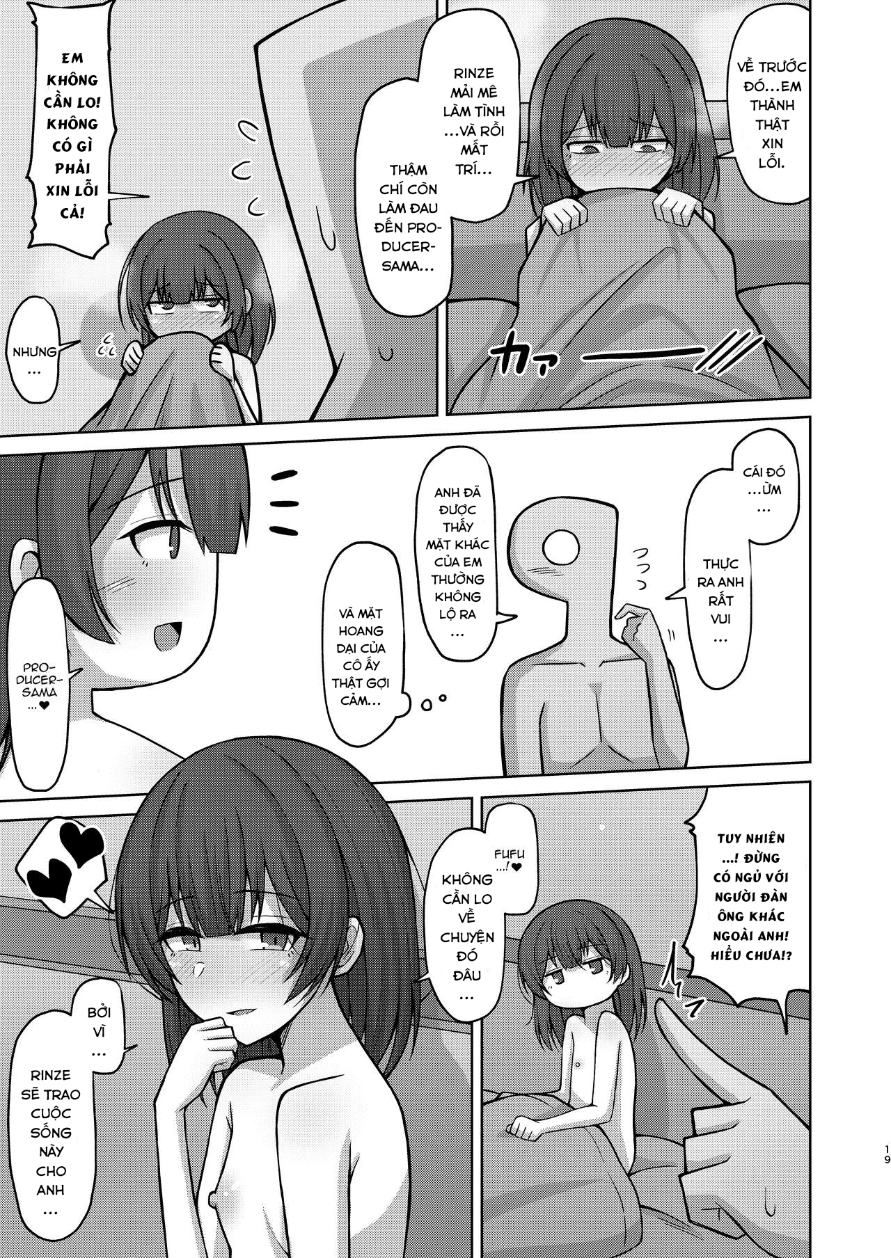 Đọc truyện hentai Ham muốn tình dục của Rinze Morino trỗi dậy. (THE iDOLM@STER: Shiny Colors) - Oneshot