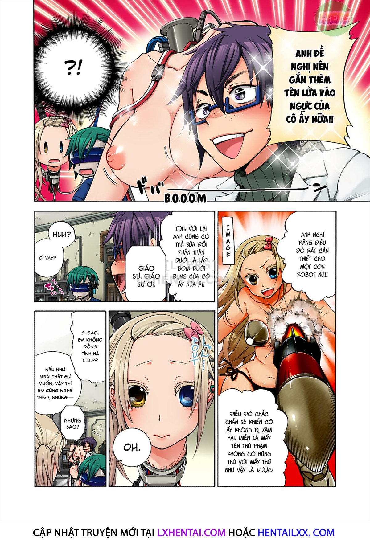 Đọc truyện hentai Robot thú cưng Lilly - Chap 17 | END