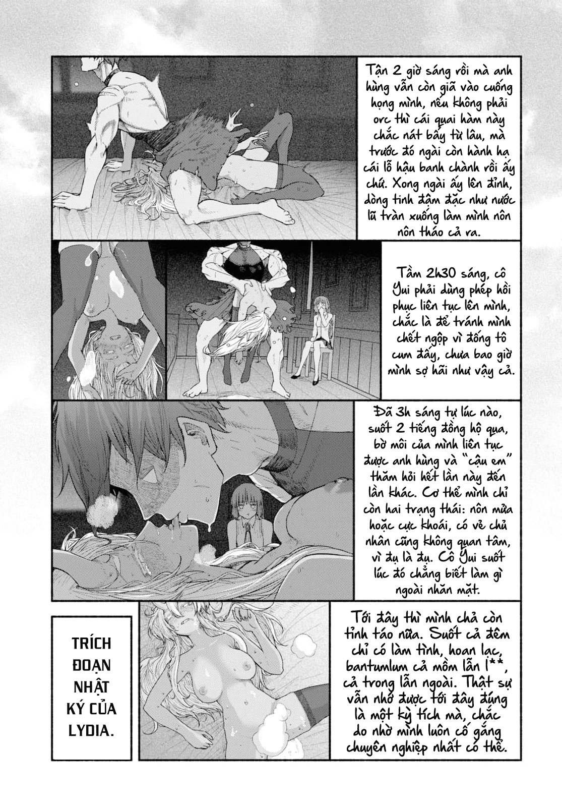 Đọc truyện hentai Vấn Đề Hạ Bộ Của Anh Hùng - Oneshot