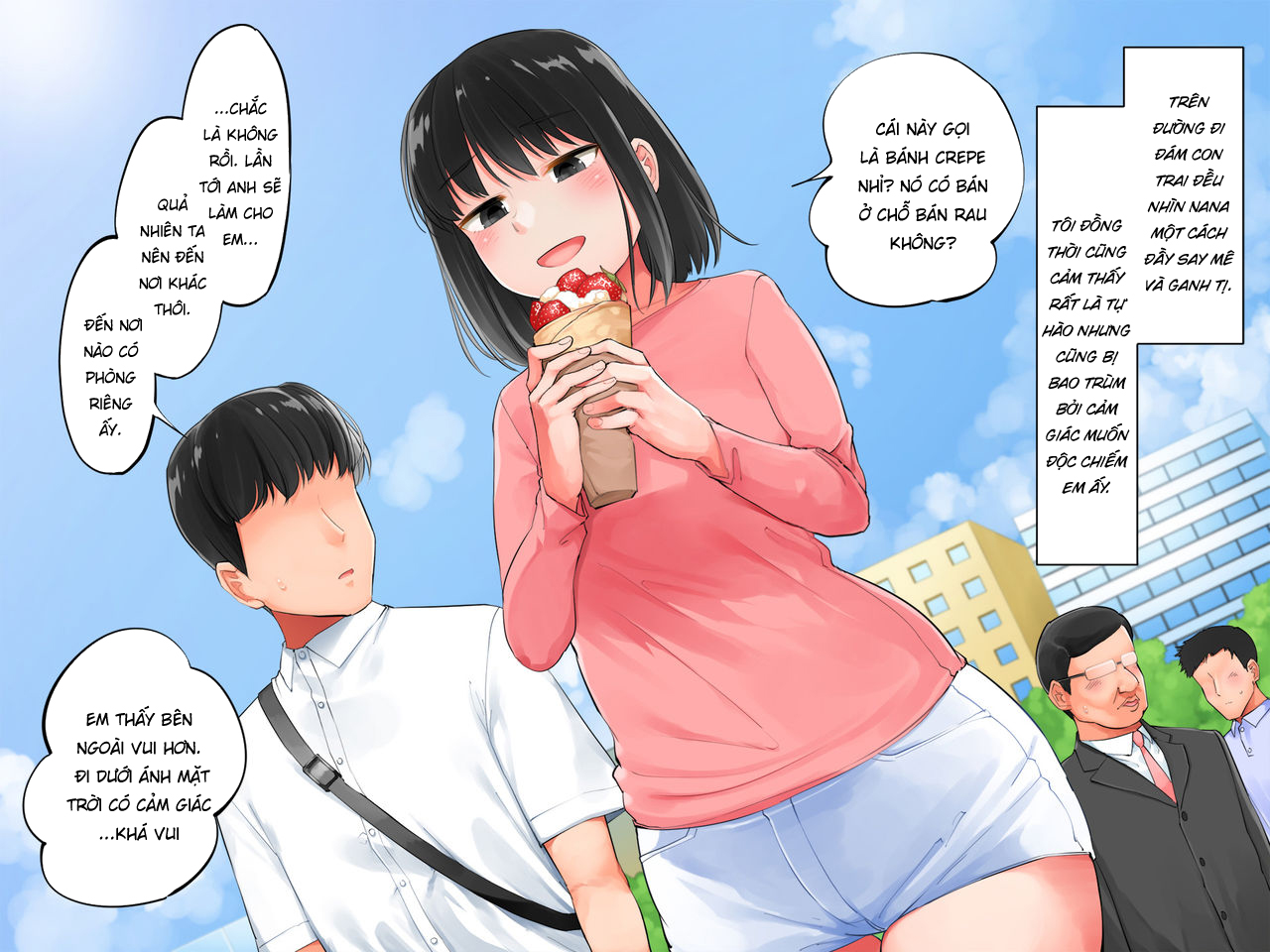 Đọc truyện hentai Khi tôi bế cô gái gầy gò của mình lên, cô ấy ướt sũng - Part 4-End