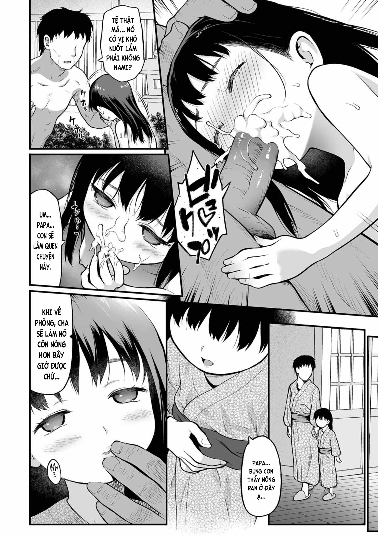 Đọc truyện hentai Câu chuyện về chuyến đi nghỉ dưỡng của hai cha con - Oneshot