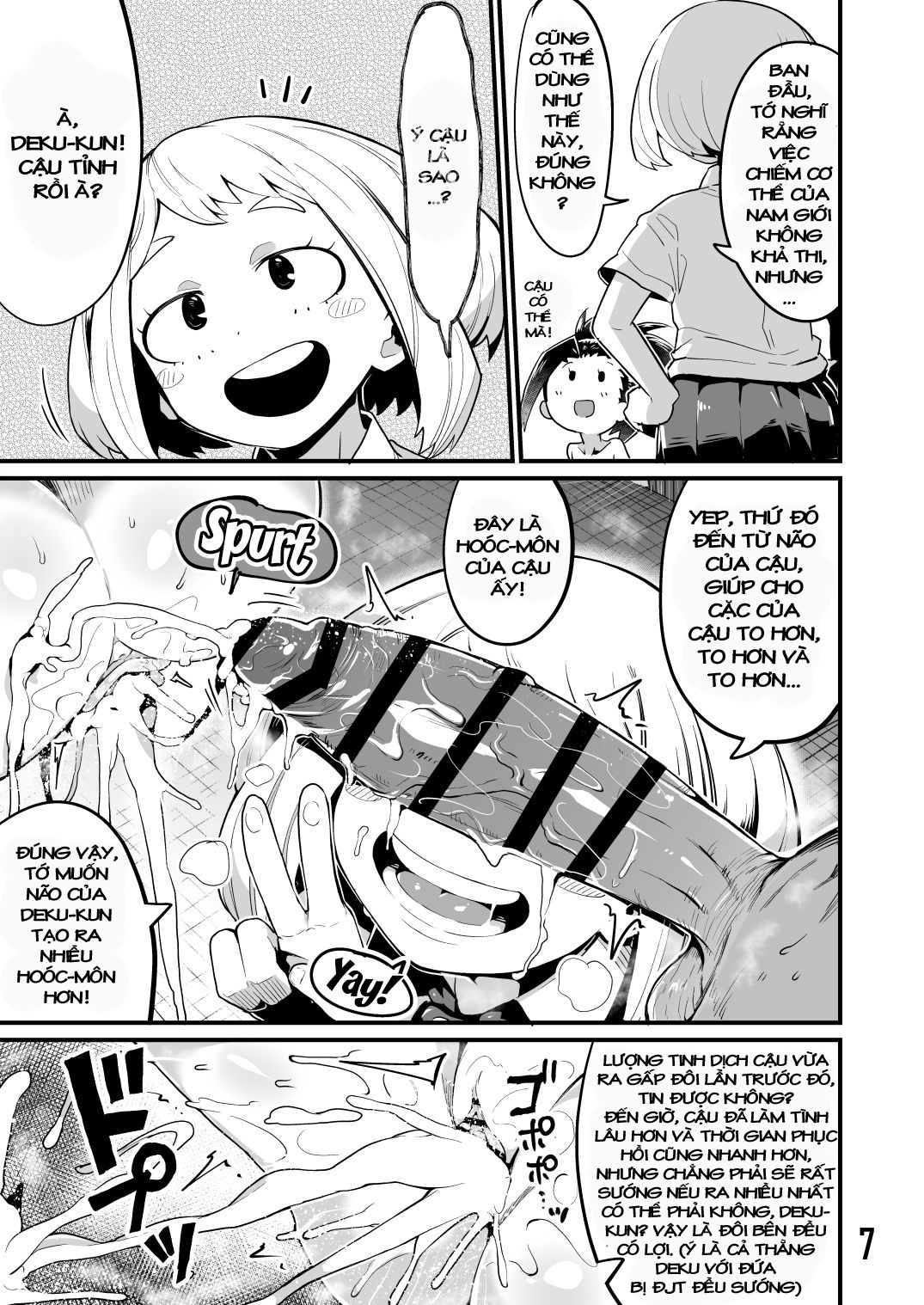 Đọc truyện hentai Boku to Nottori Villain Nakademia - Chương 3